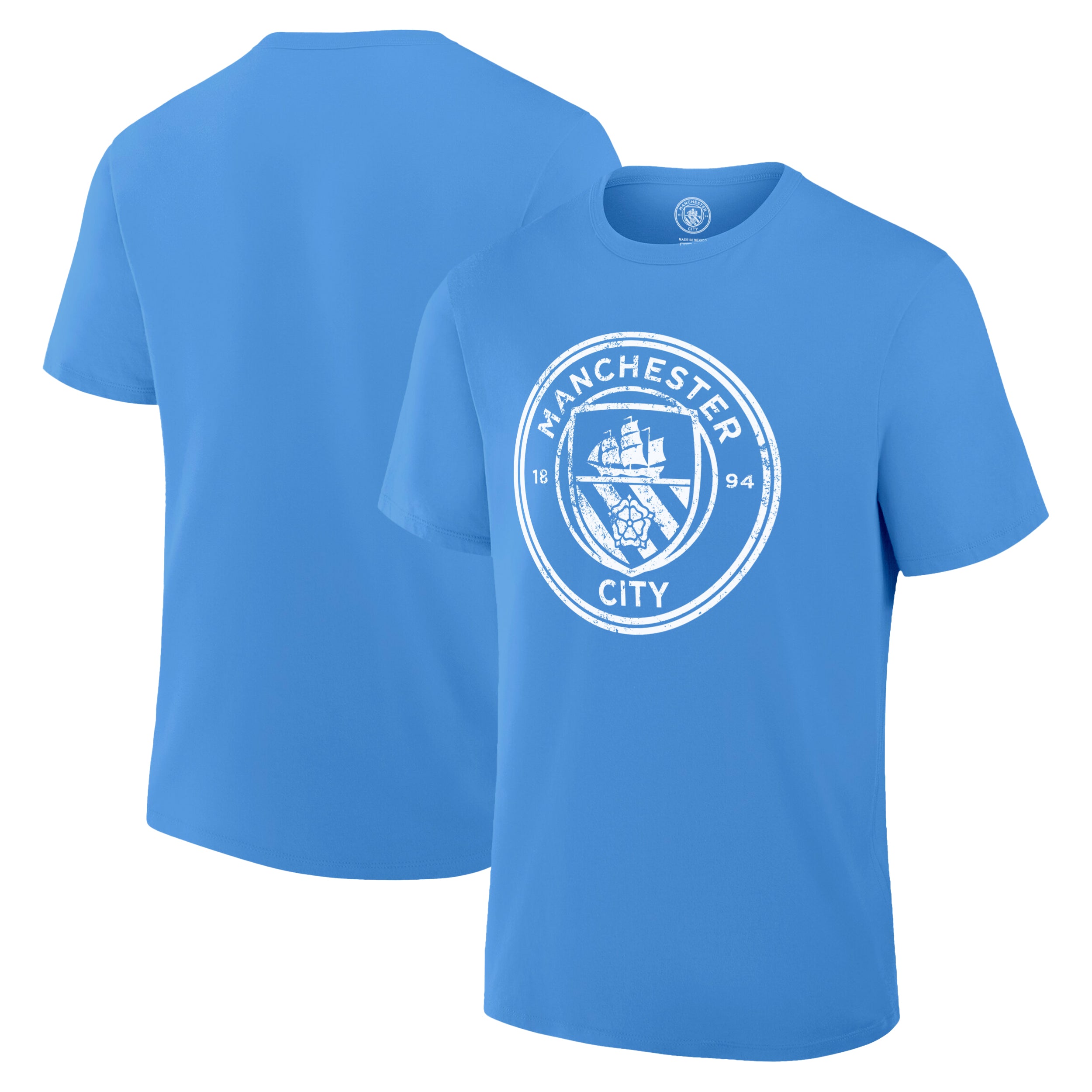 Manchester City Shirt Front Back