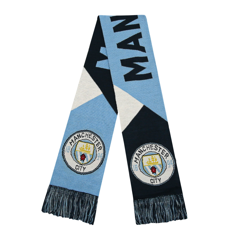 2024 Icon Sports Officially Licensed Manchester City Ultimate Fan Pack - Soccer Bag, Scarf, Jacket & Shirts Value Set