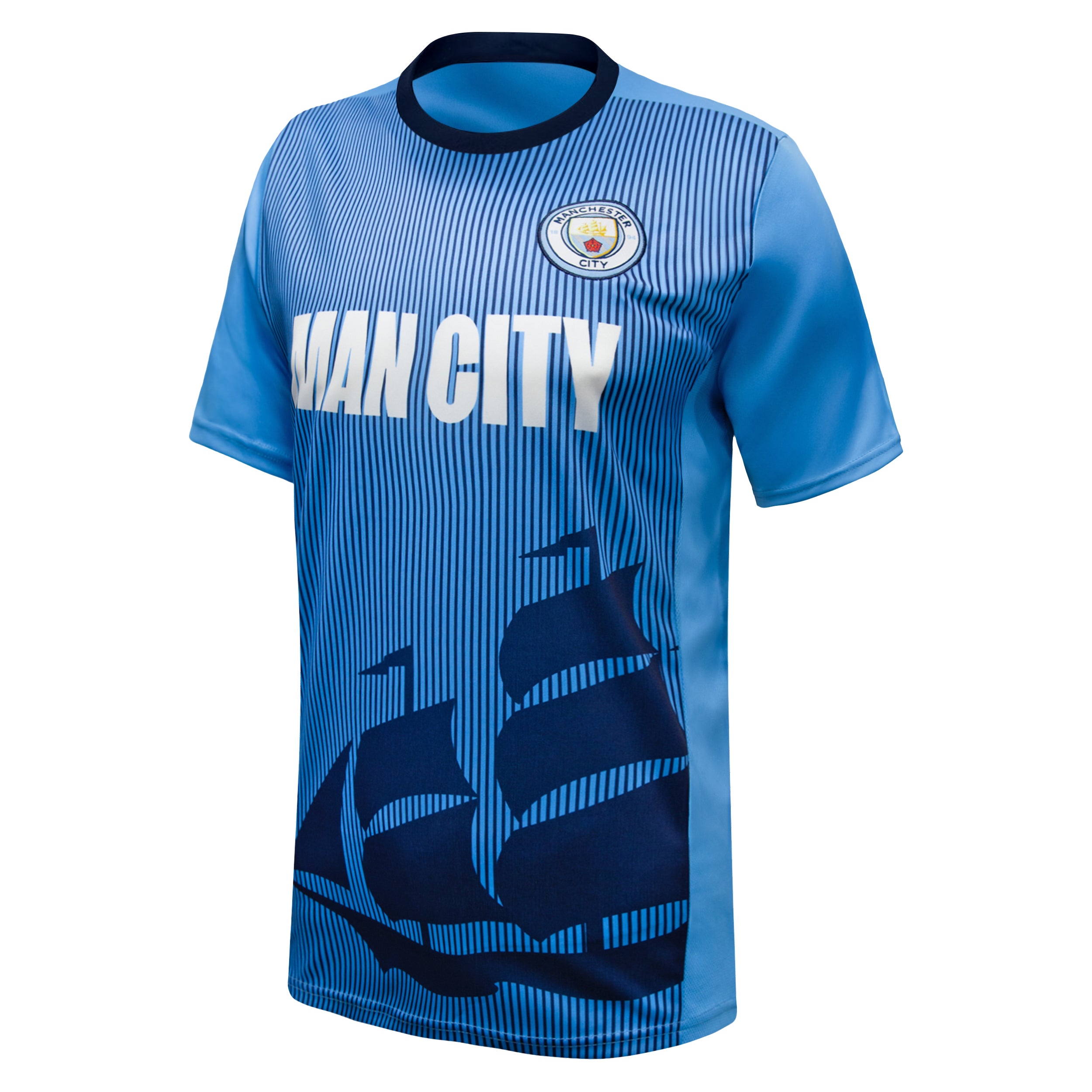 Manchester City Shirt Light Blue Front