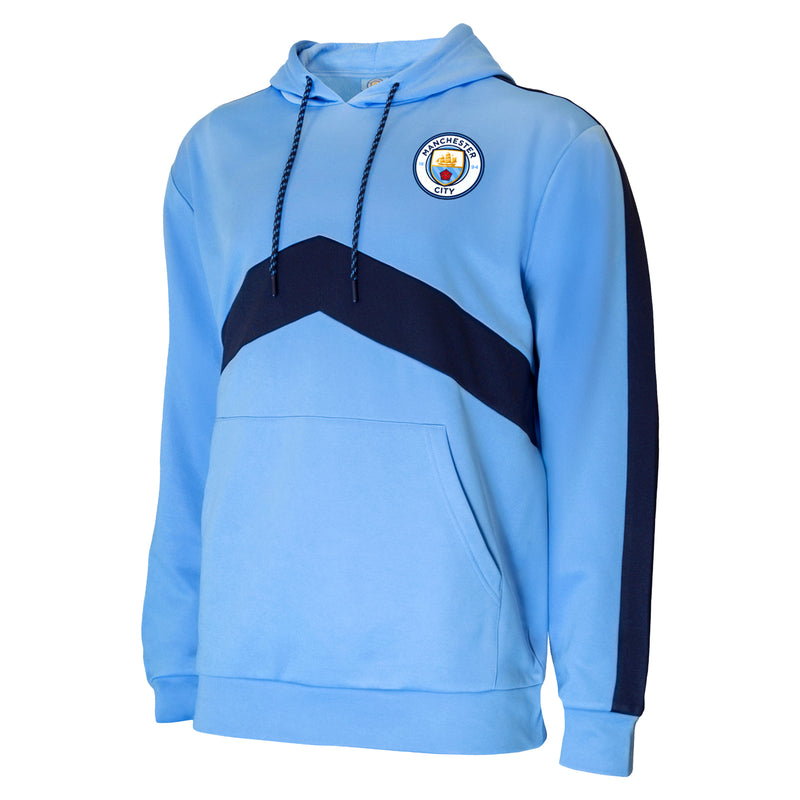 Manchester City Light Blue Hoodie Side 3