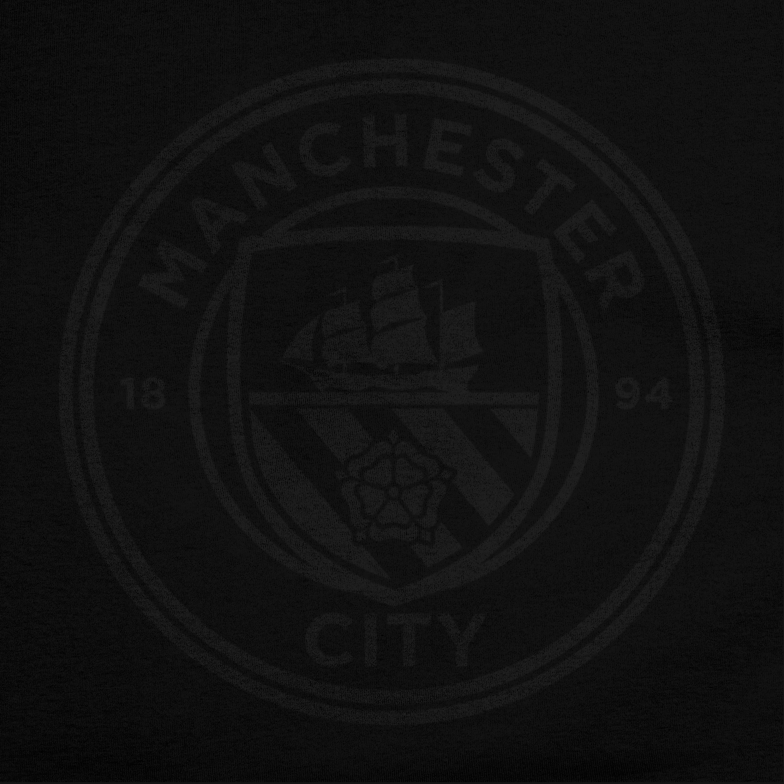 Man City Blackout Hoodie Detail 1