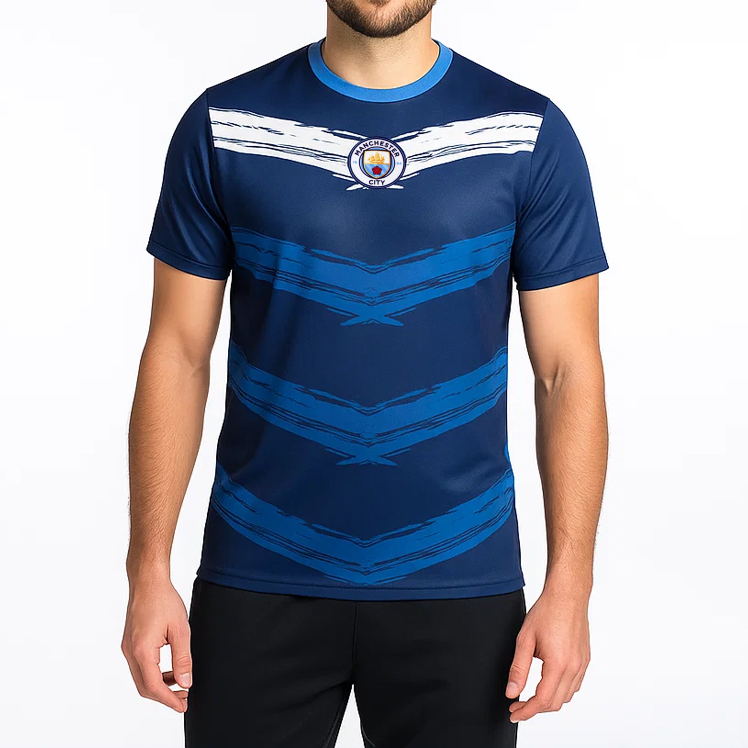 Manchester City Shirt Navy Model