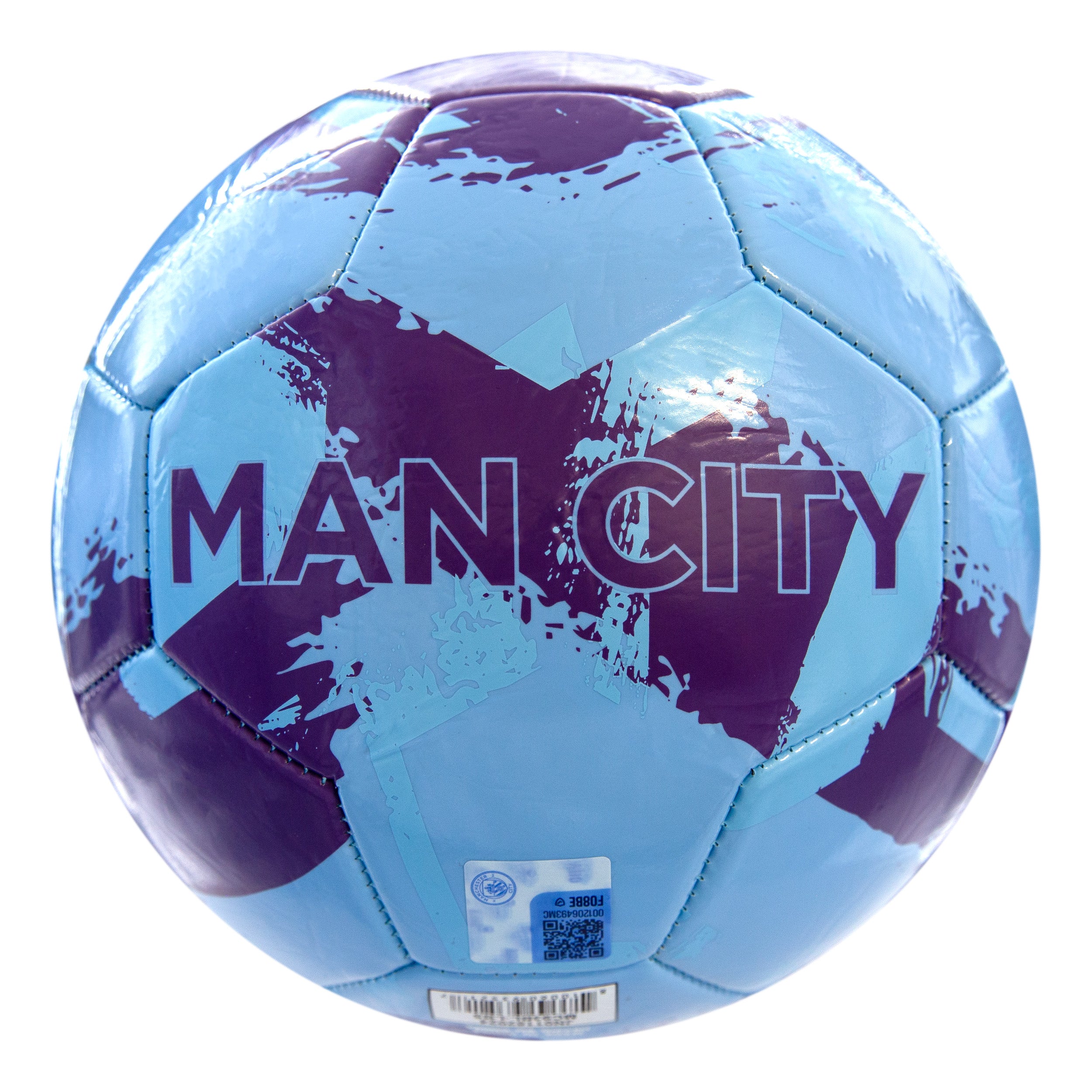 Manchester City Soccer Ball Side 3