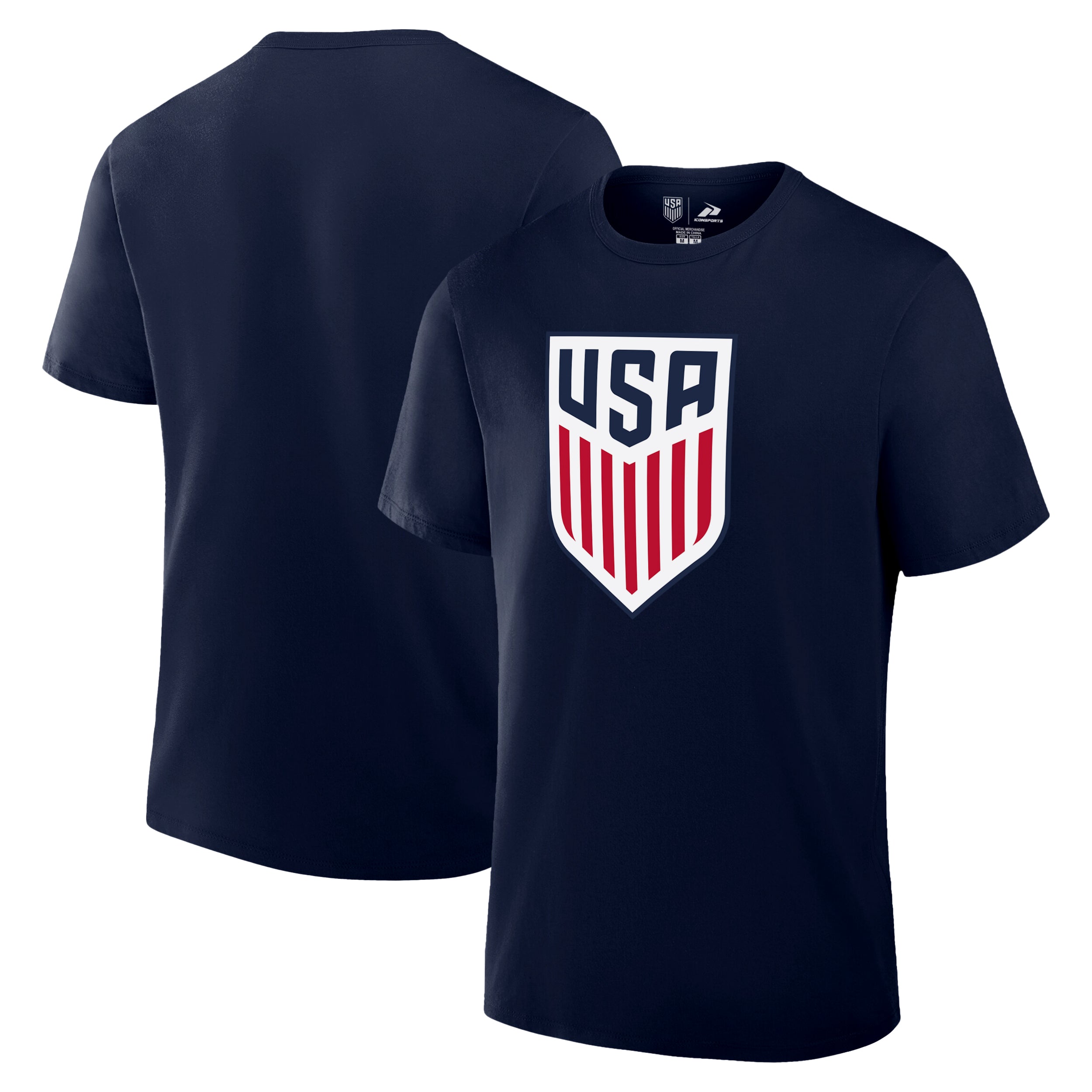 US Men's National Team Shirt Front Back