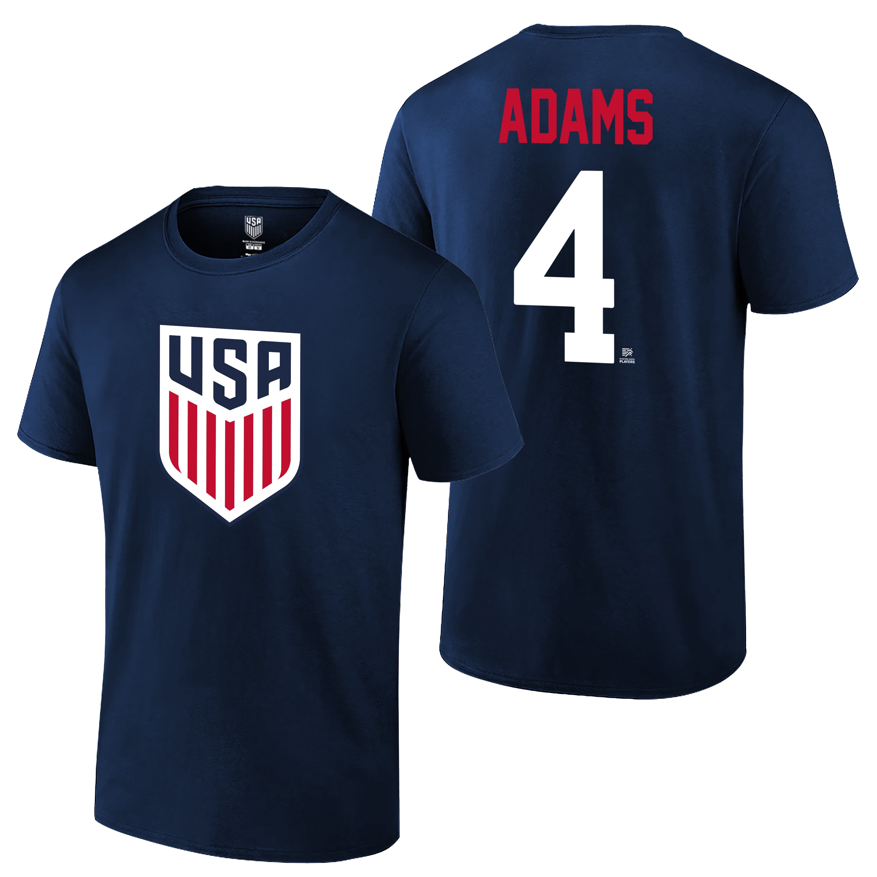 Tyler Adams USMNT Men's Logo T-Shirt