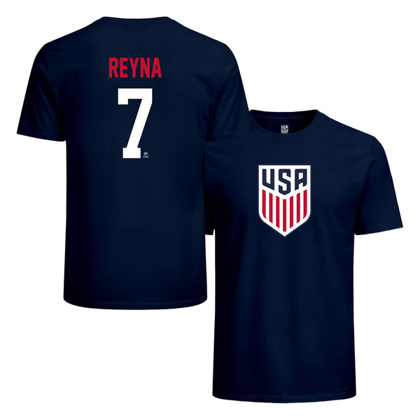 US Men's National Soccer Team Gio Reyna T-Shirt - MNT480CT-REY