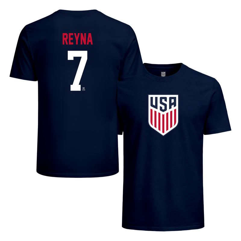 US Men's National Soccer Team Gio Reyna T-Shirt - MNT480CT-REY