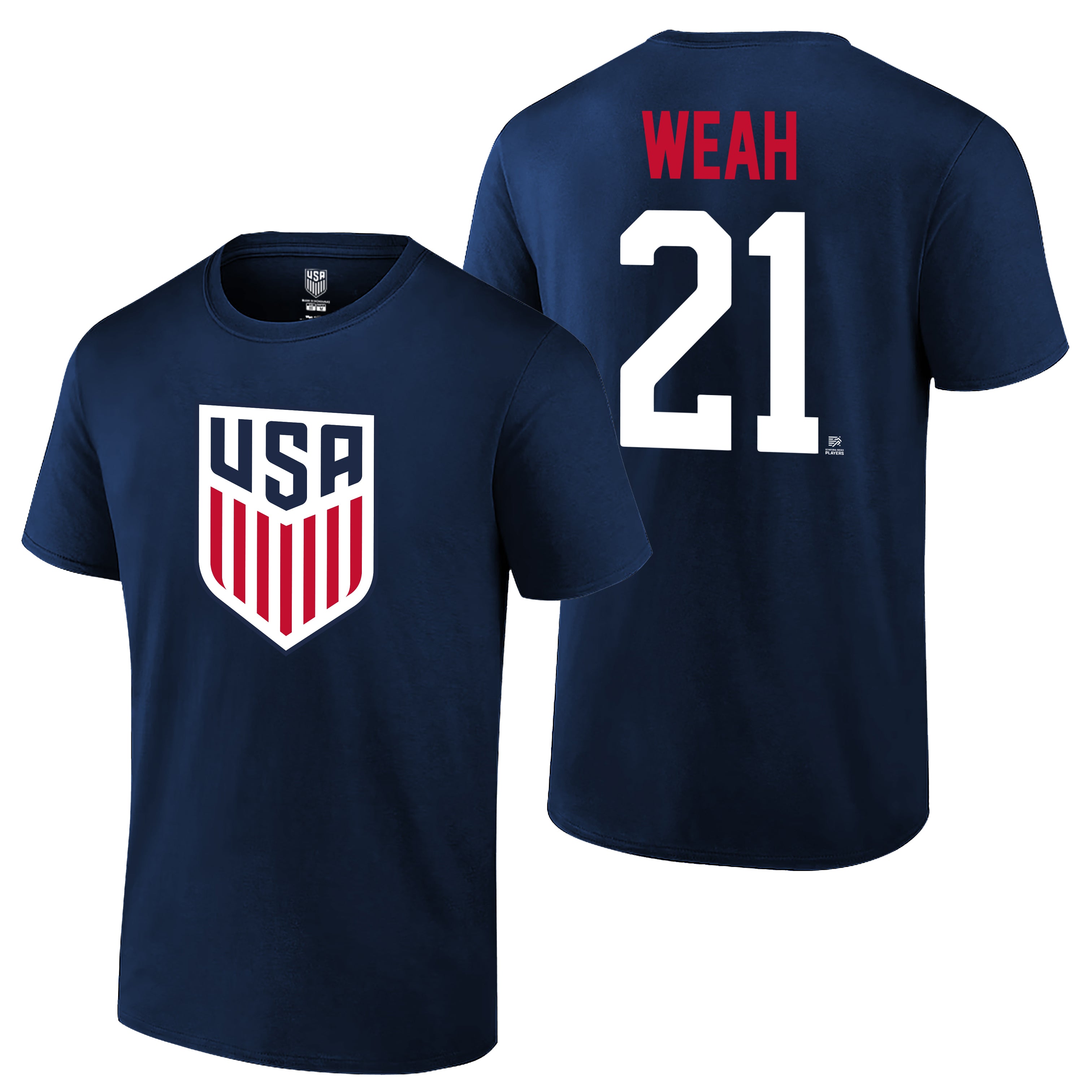 Tim Weah USMNT Men's Logo T-Shirt