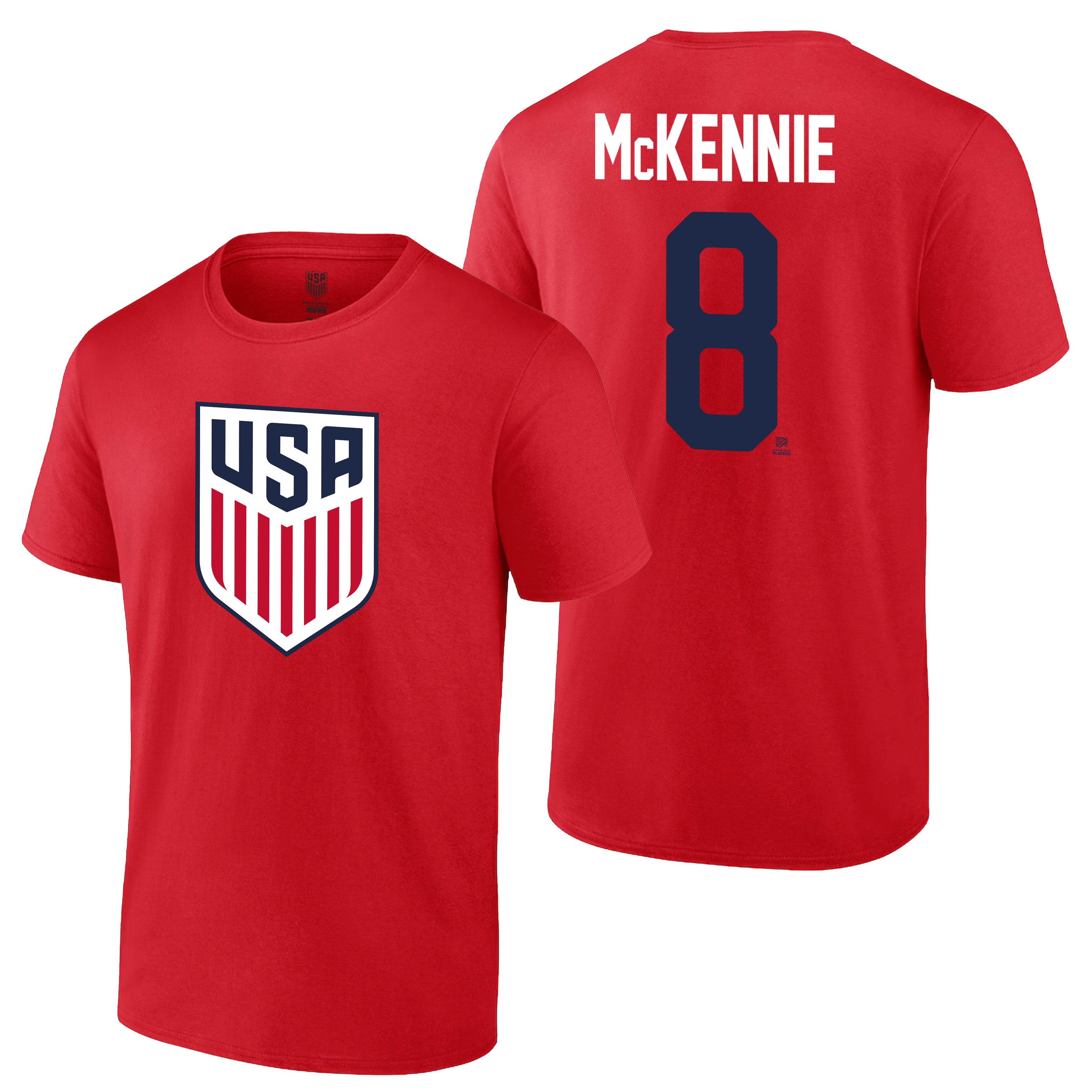 Weston McKennie USMNT Men's Logo T-Shirt