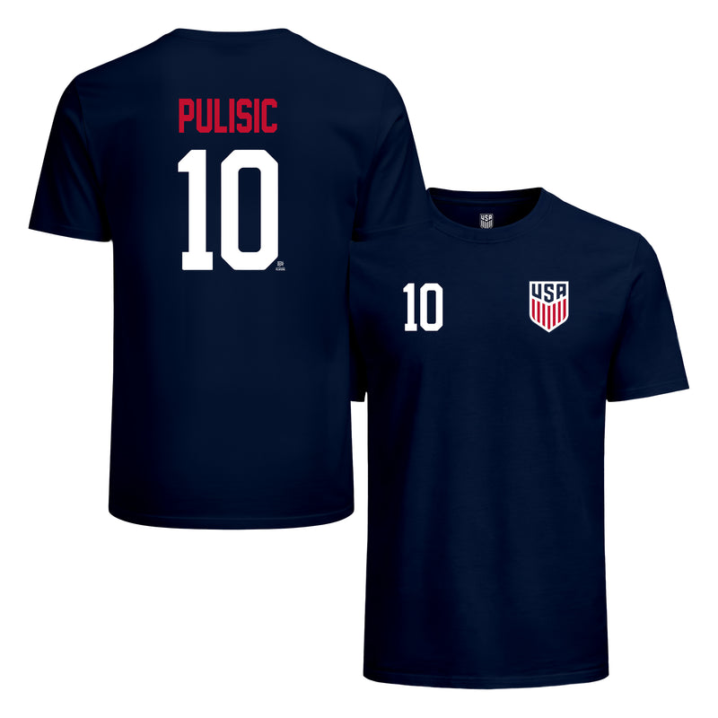 US Men's National Soccer Team Christian Pulisic T-Shirt - MNT481CT-PUL