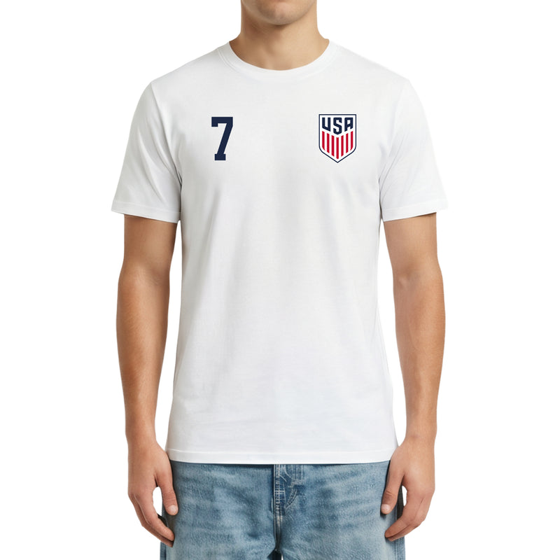 US Men's National Soccer Team Gio Reyna T-Shirt - MNT481CT-REY