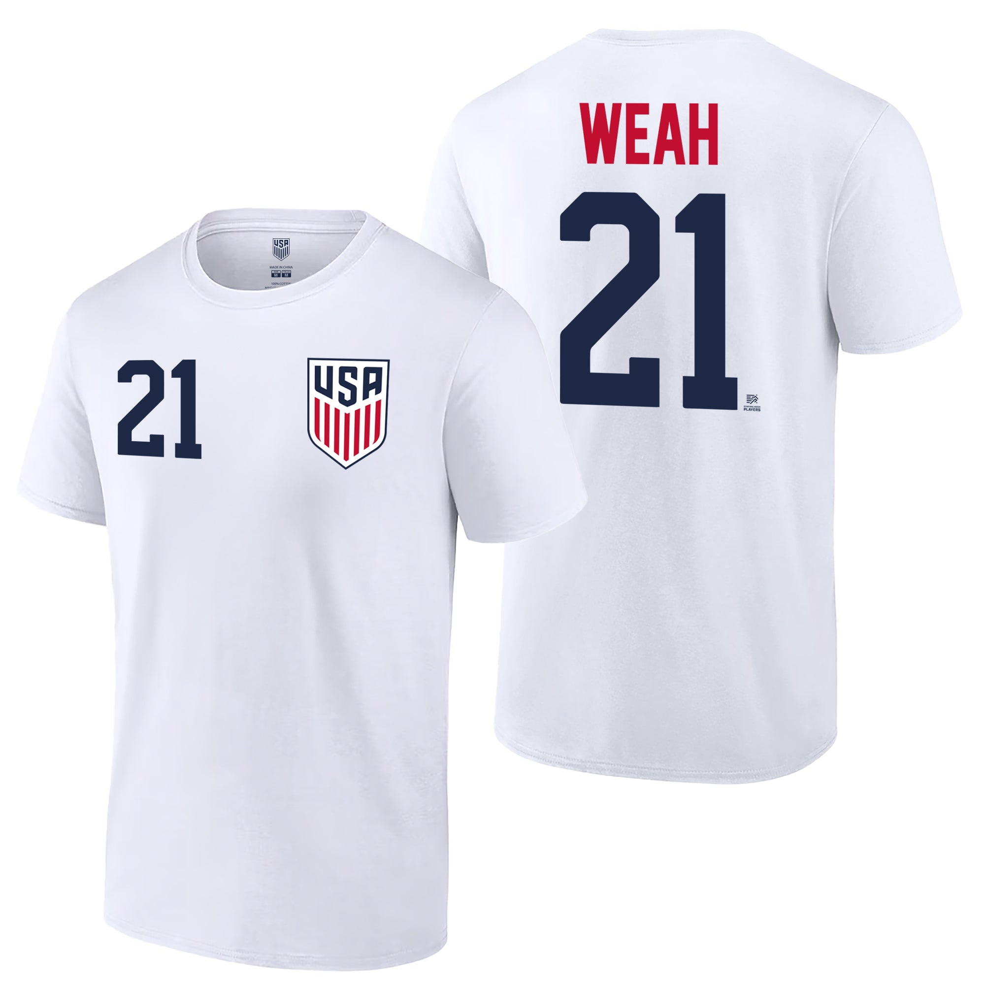 Tim Weah USMNT Men's T-Shirt