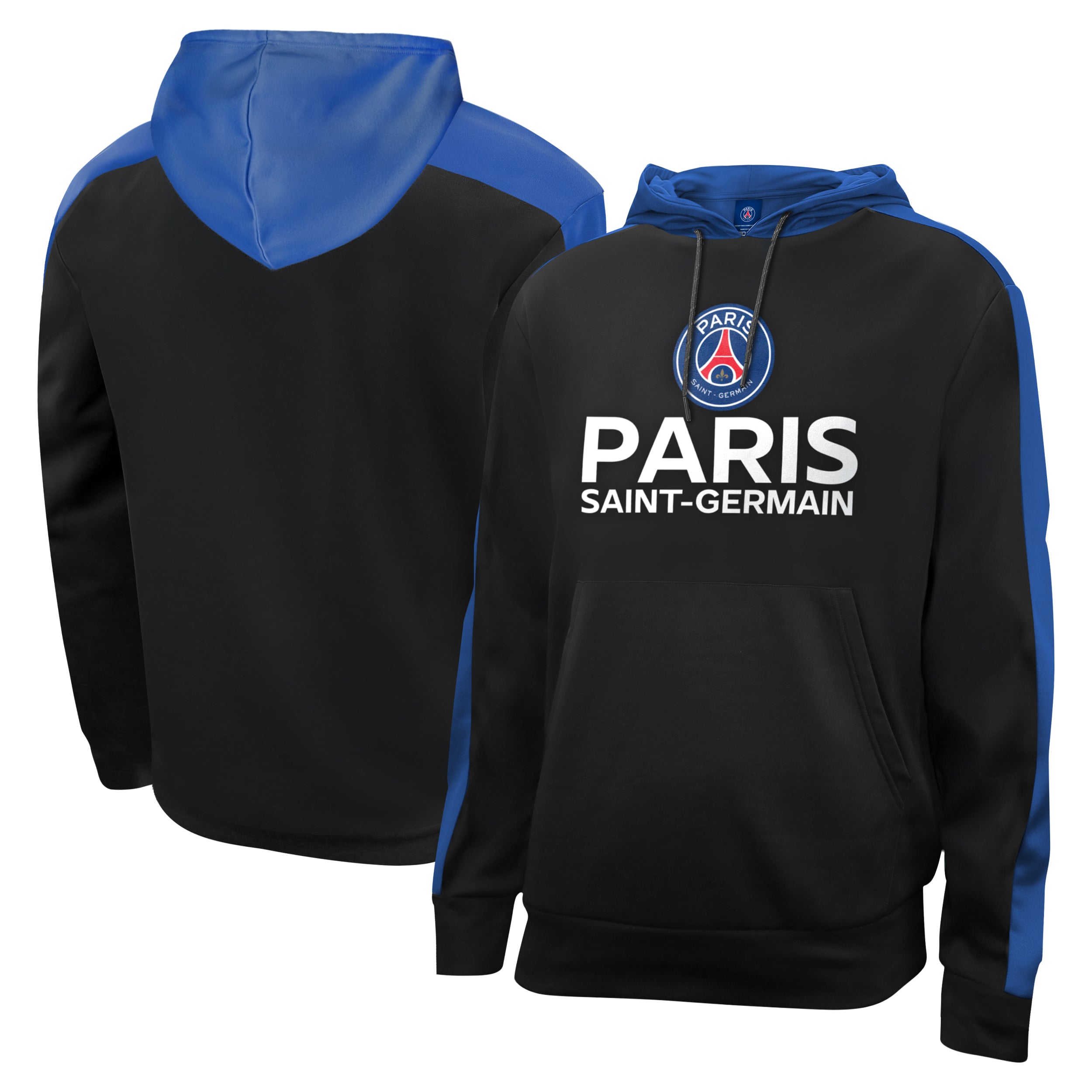 PSG  Black Hoodie Side 2