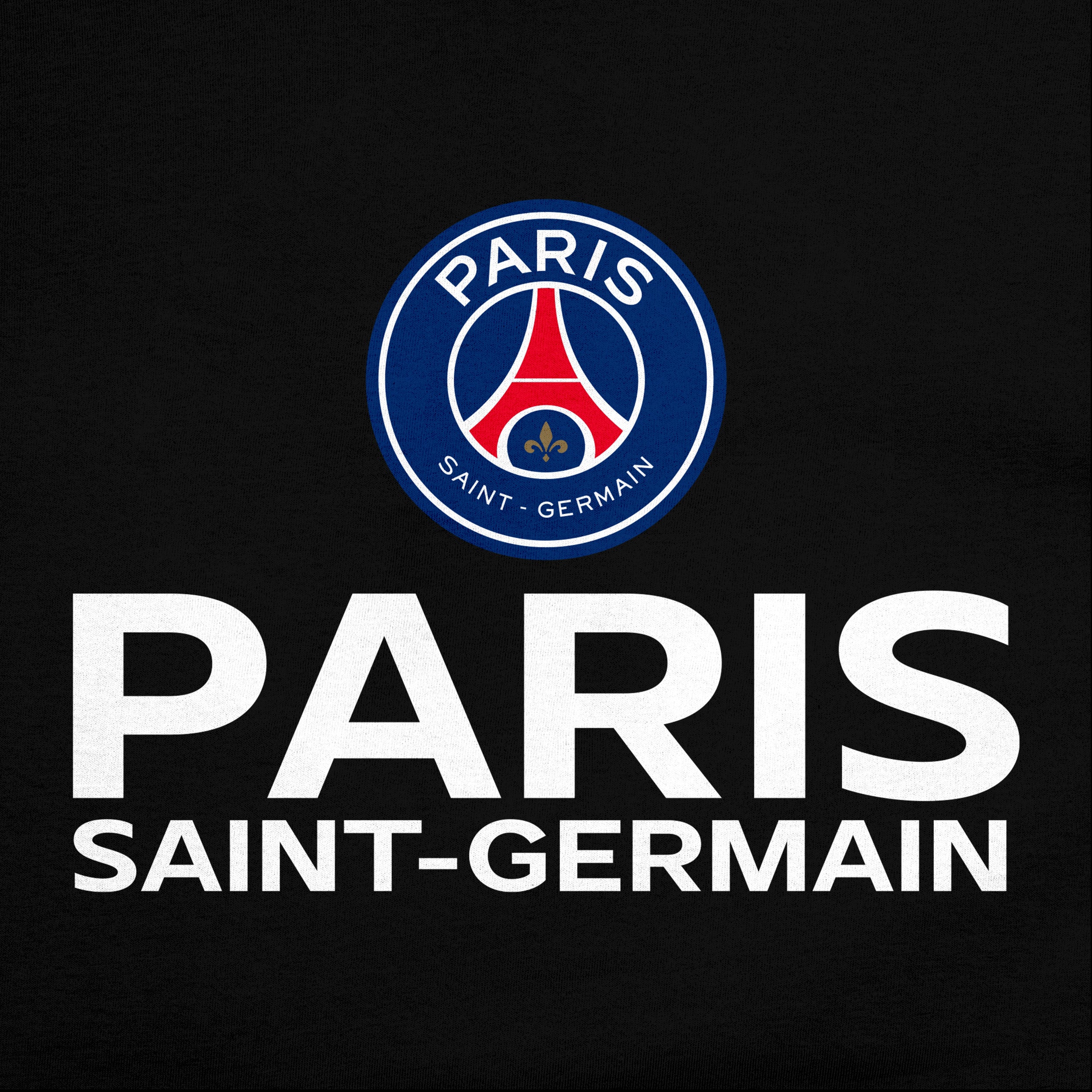 PSG  Black Hoodie Detail 2