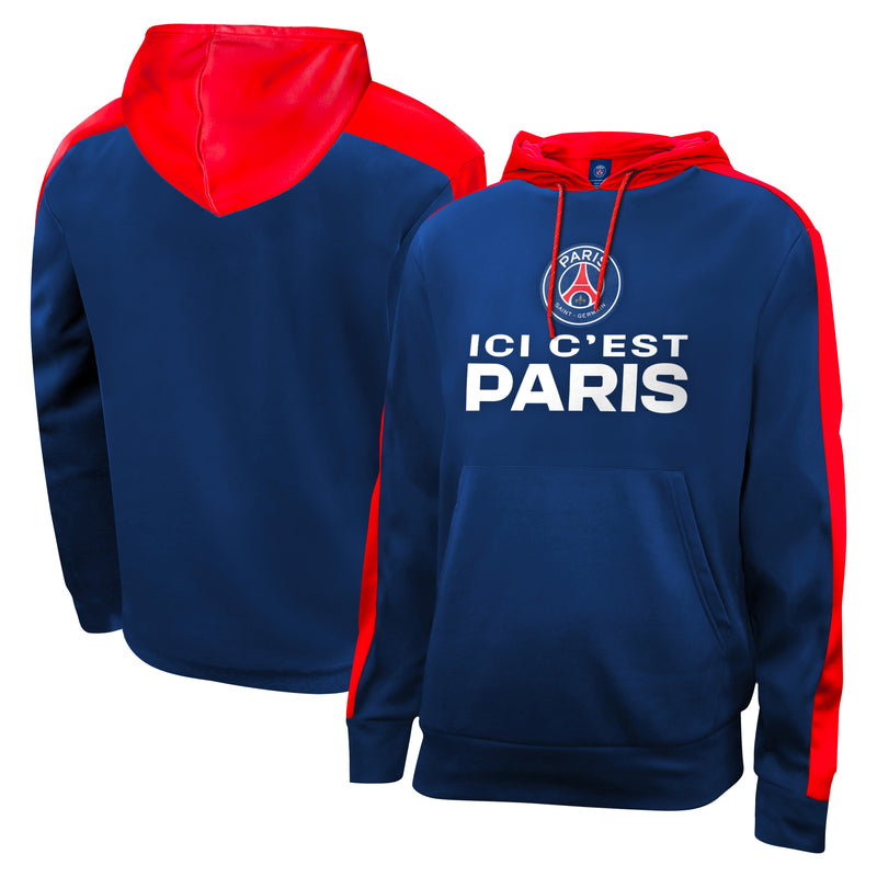 PSG  Navy Hoodie Side 2