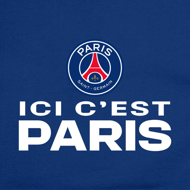 PSG  Navy Hoodie Detail 2
