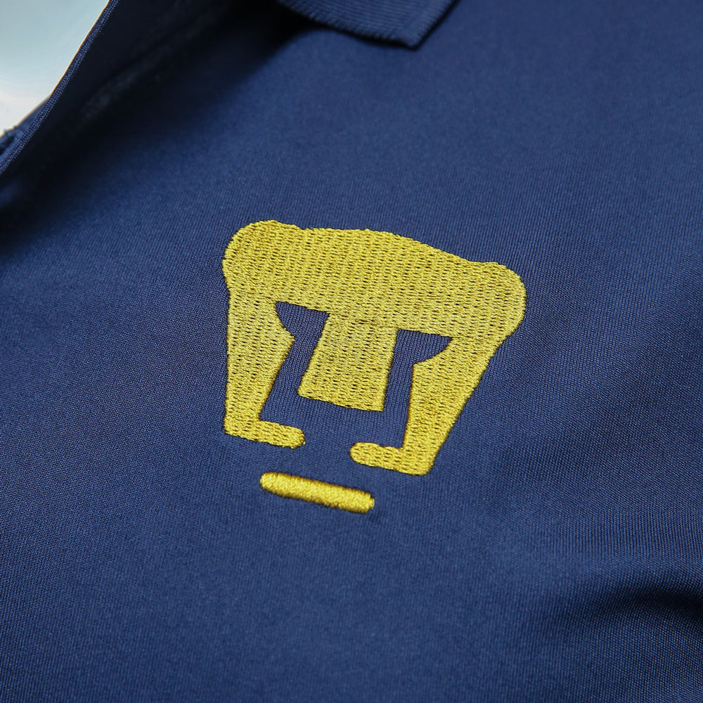 Pumas UNAM Adult Embroidered Logo Polo Shirt