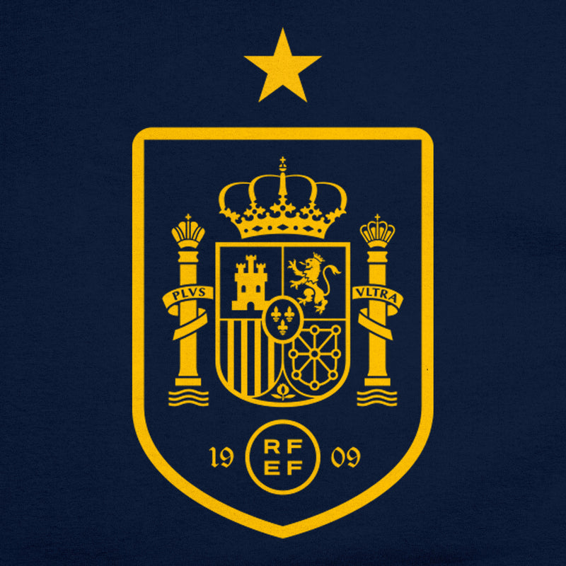 Spain T-Shirt Navy Detail 1
