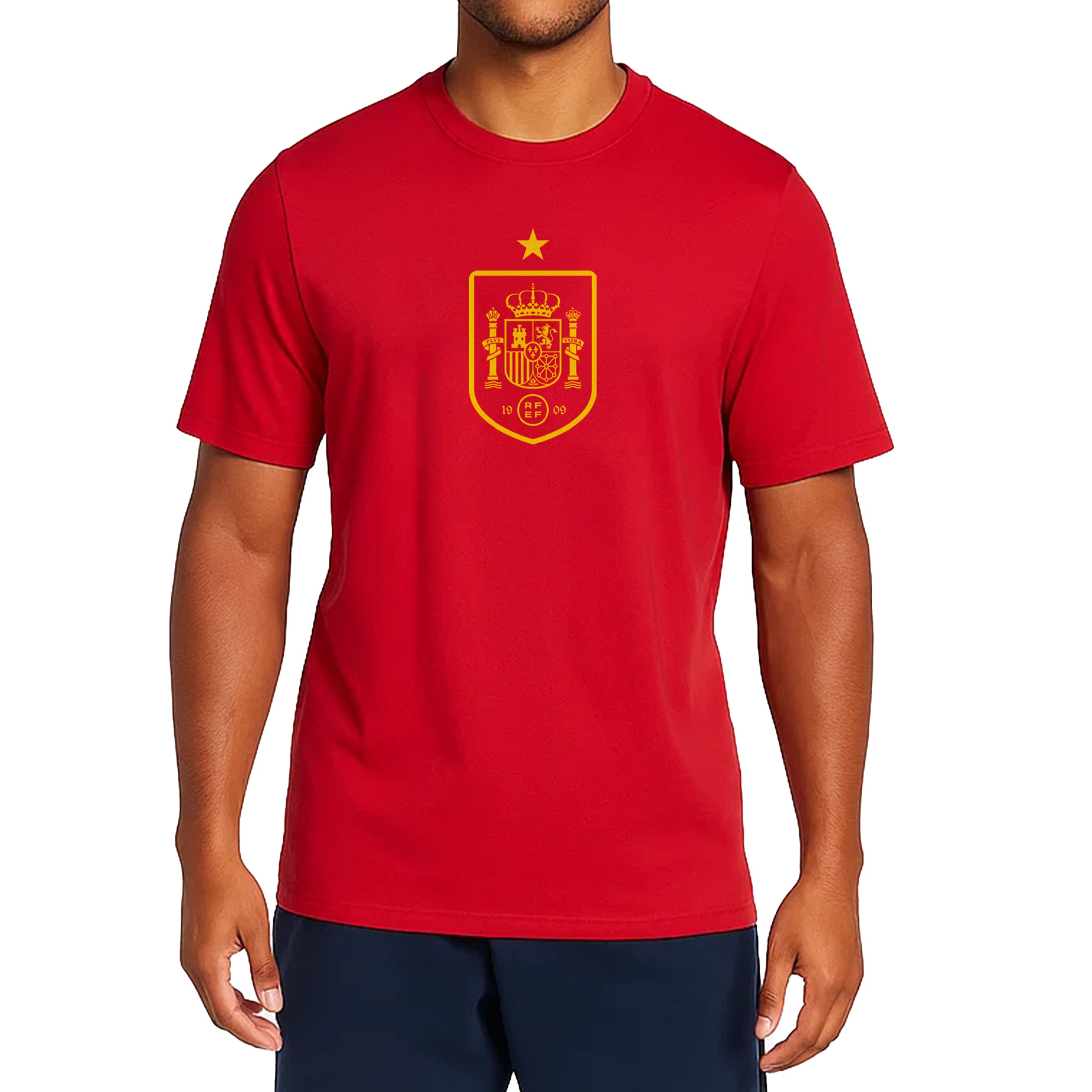 Spain T-Shirt Red Model