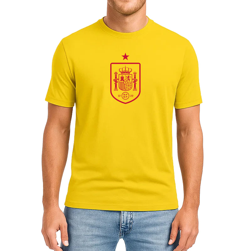Spain T-Shirt Yellow Model
