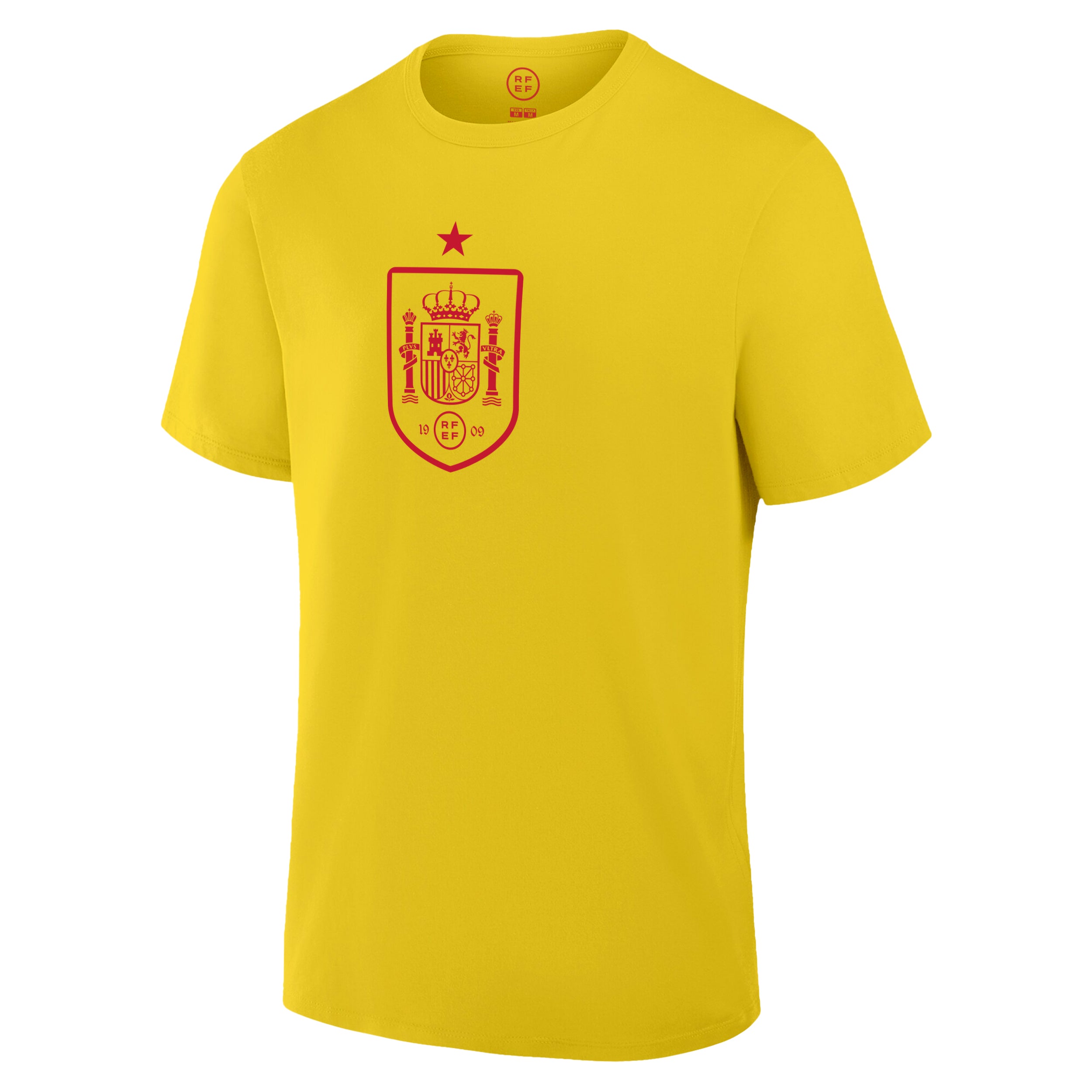 Spain T-Shirt Yellow Front