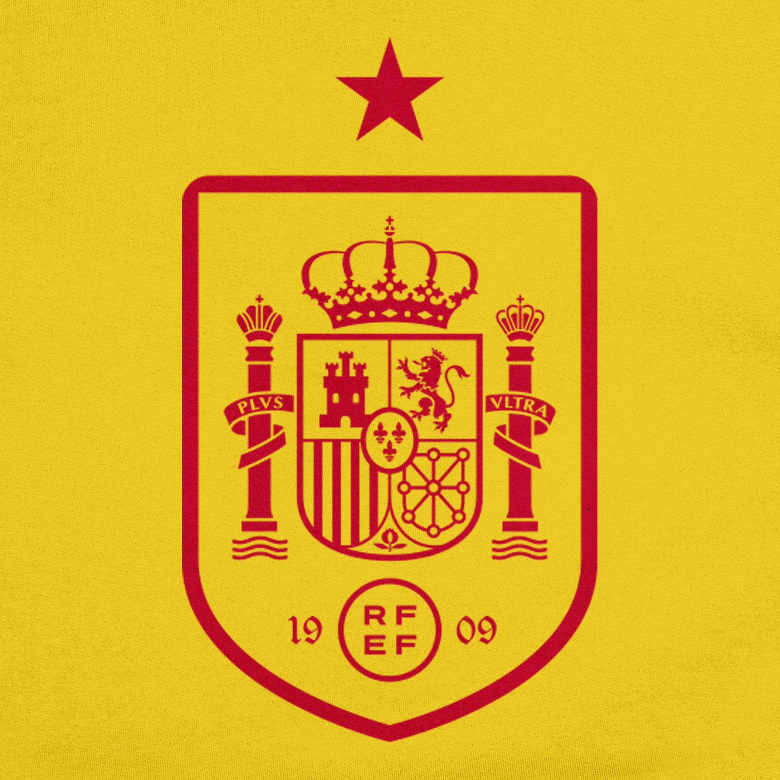 Spain T-Shirt Yellow Detail 1