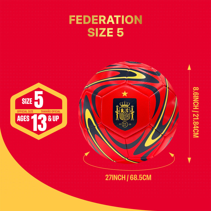 Spain Soccer Ball - RFEF188BL