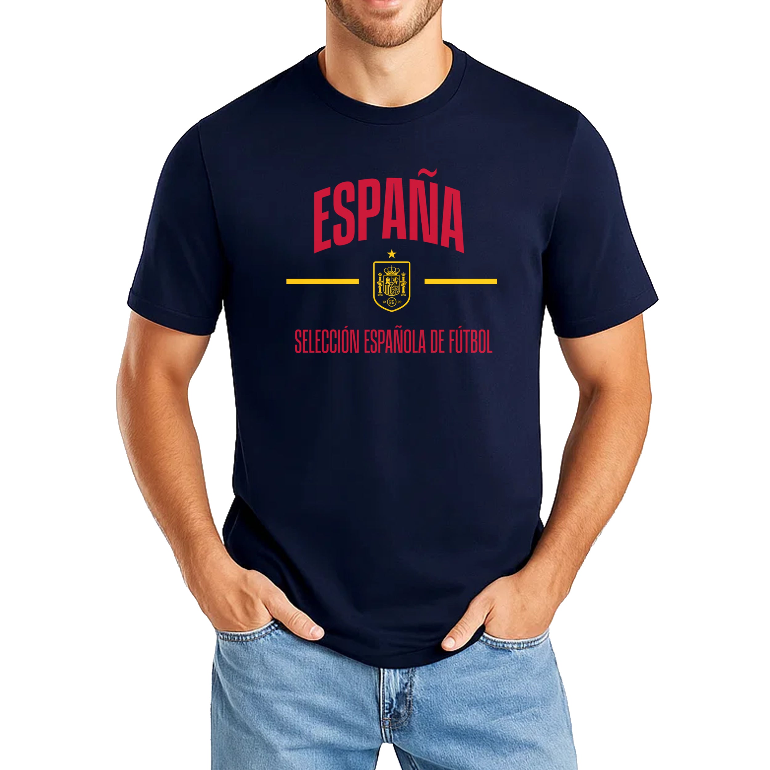 Spain T-Shirt Navy Model