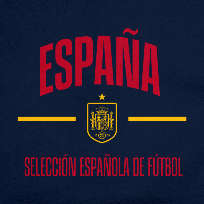 Spain T-Shirt Navy Detail 1