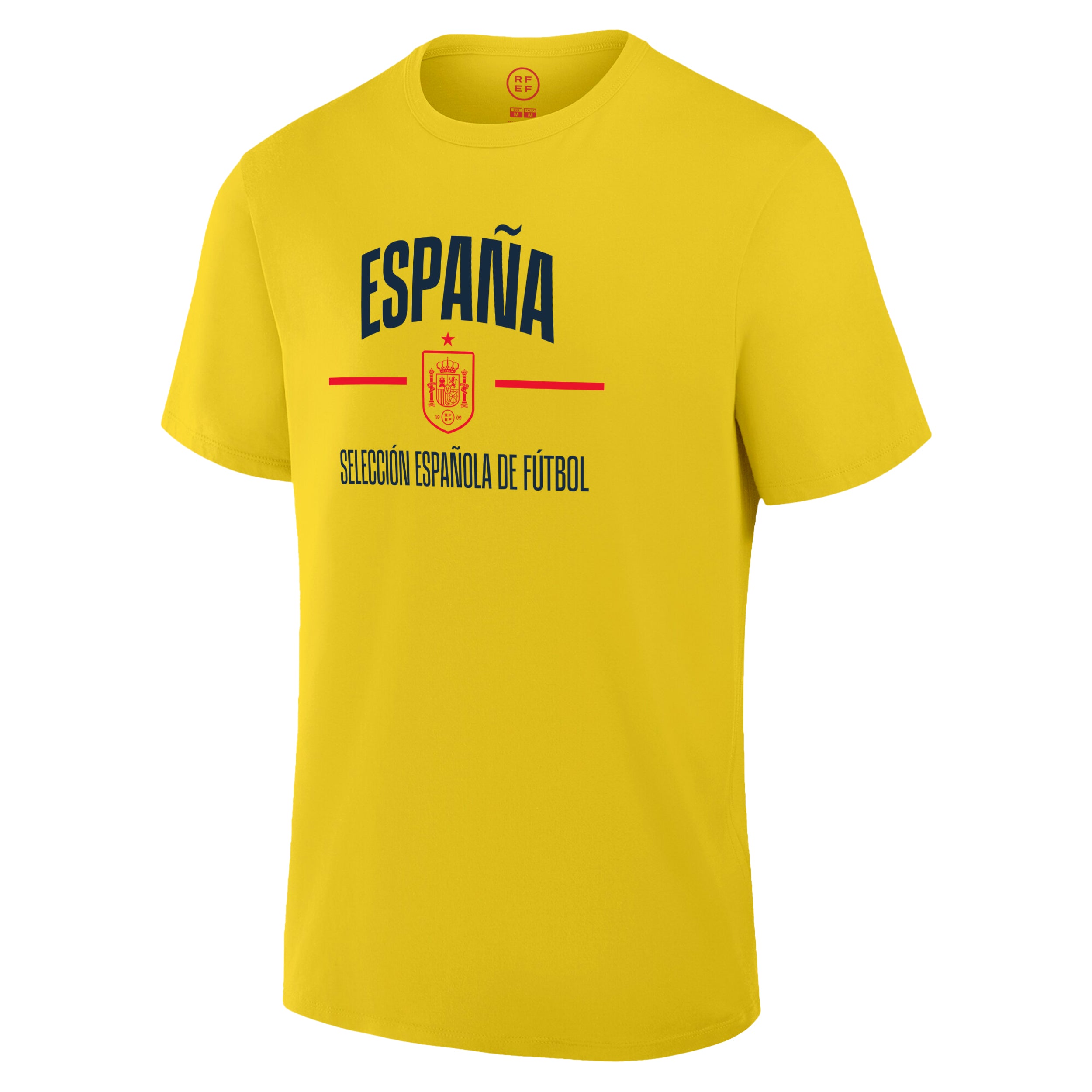 Spain T-Shirt Yellow Front