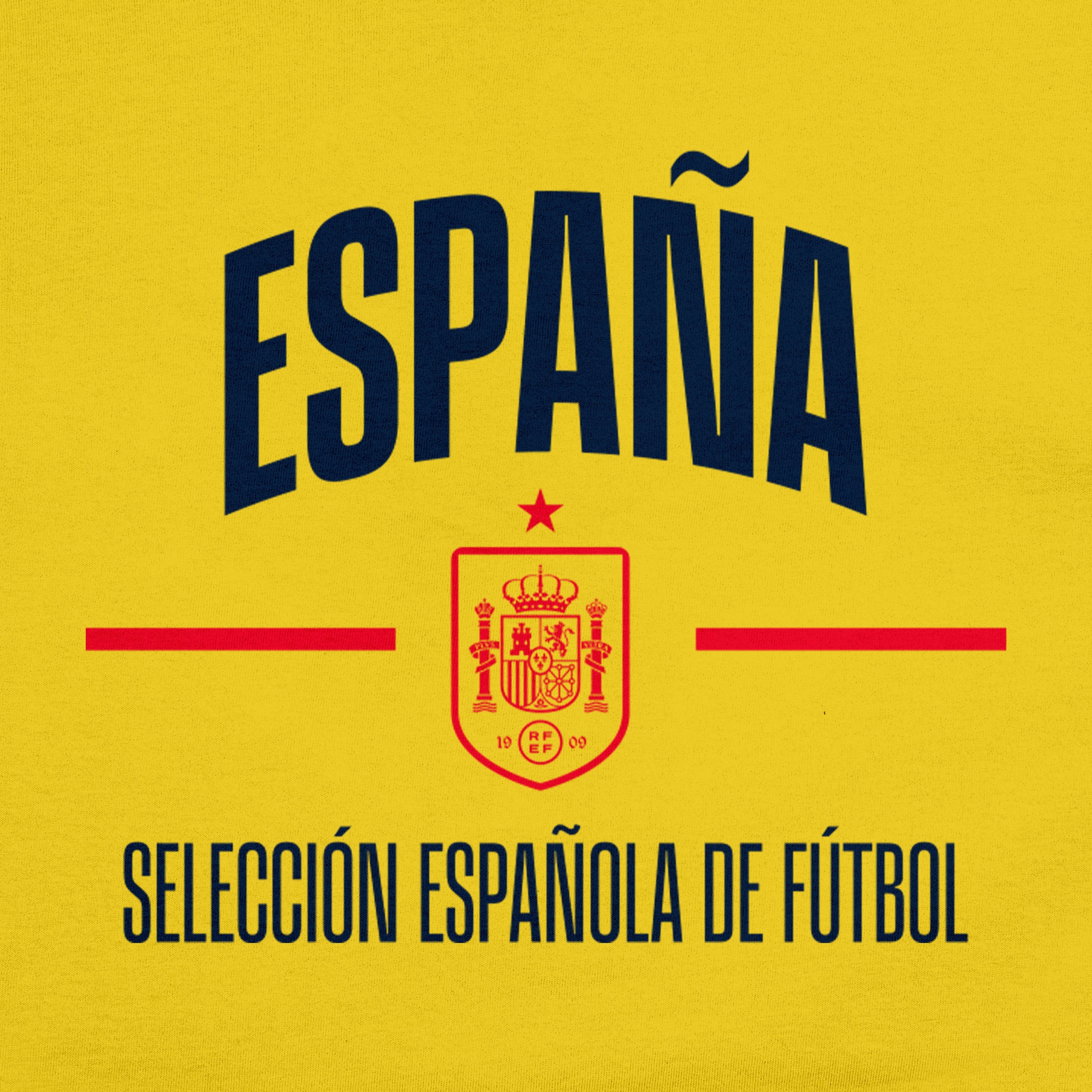 Spain T-Shirt Yellow Detail 1