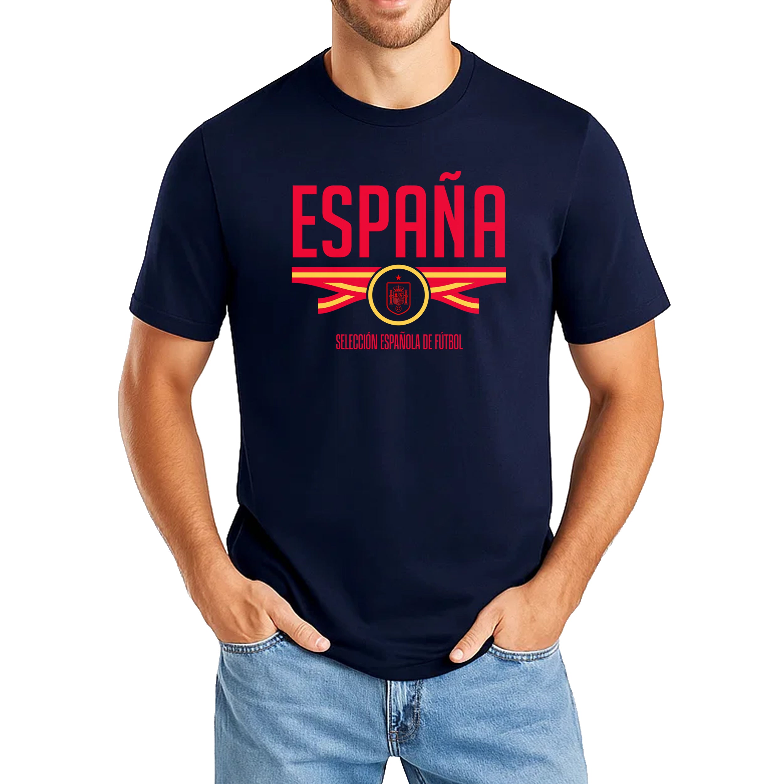 Spain T-Shirt Navy Model