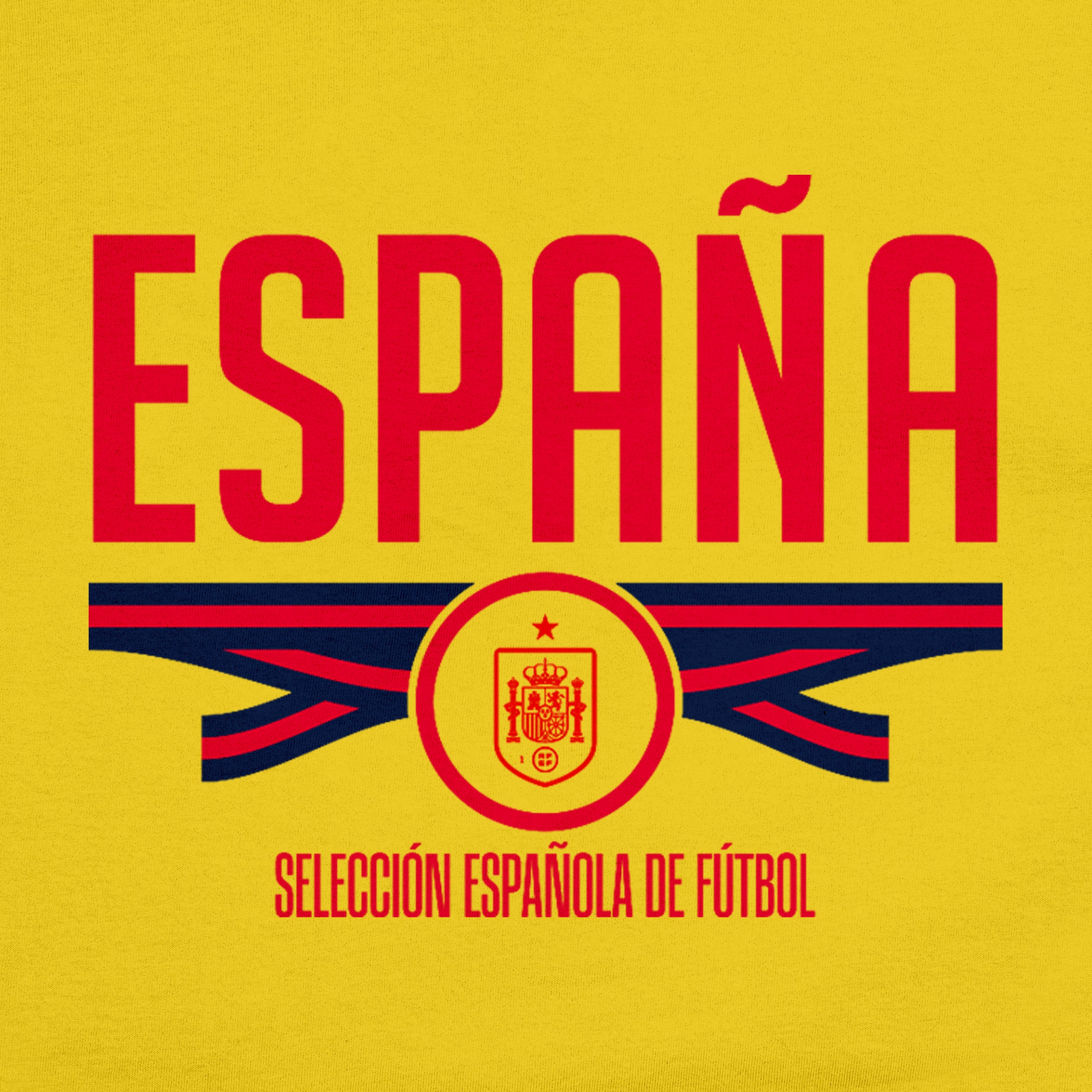 Spain T-Shirt Yellow Detail 1
