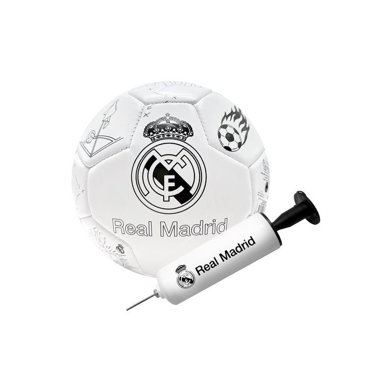 Real Madrid CF Coloring Soccer Ball - RM100BL