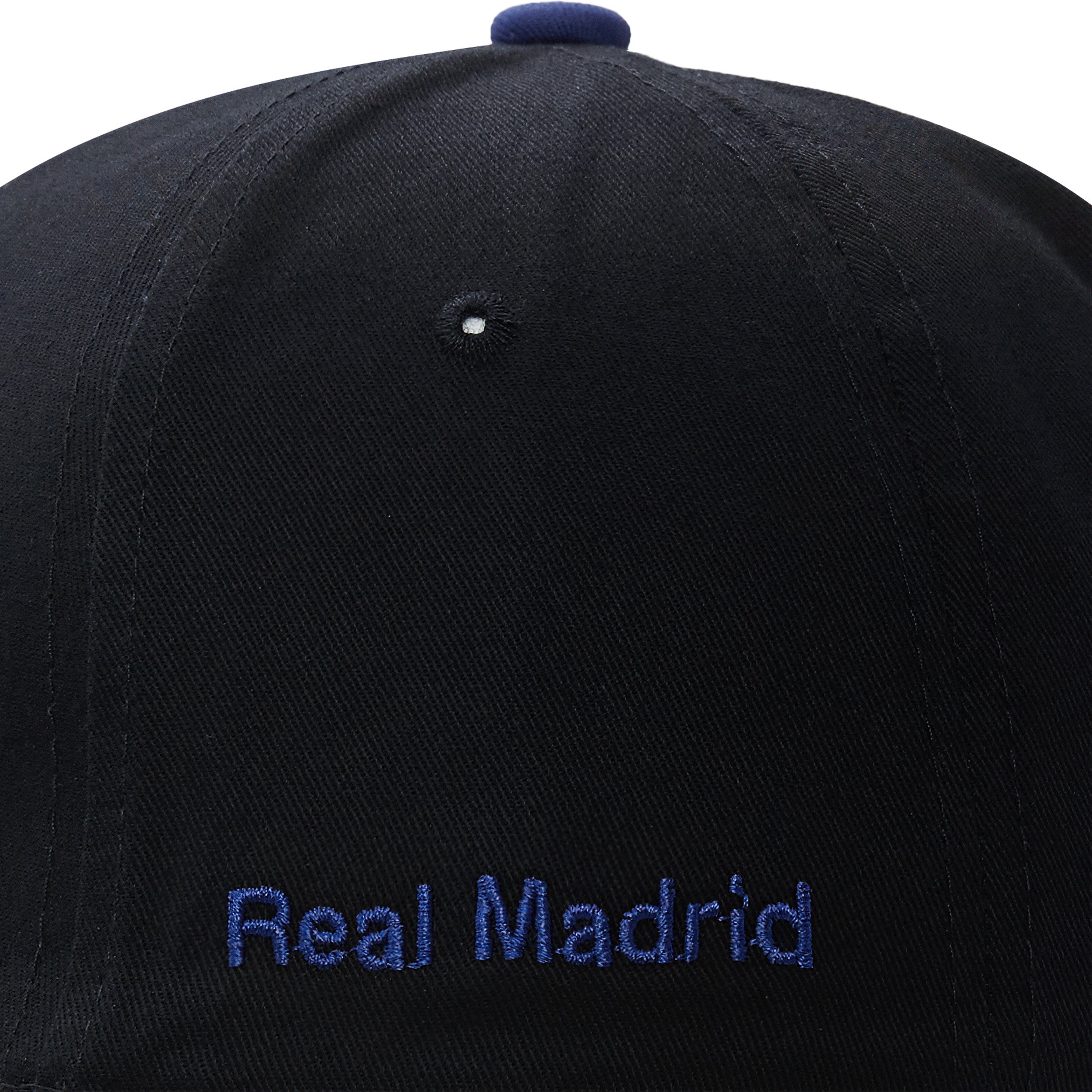 Real Madrid White Cap Detail 2