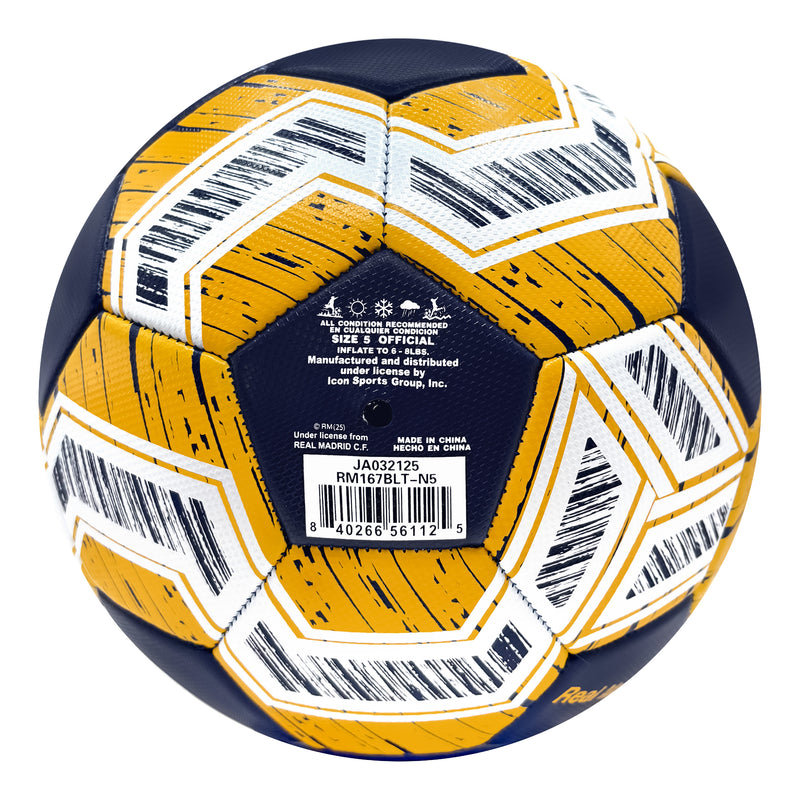 Real Madrid CF Soccer Ball Side 3