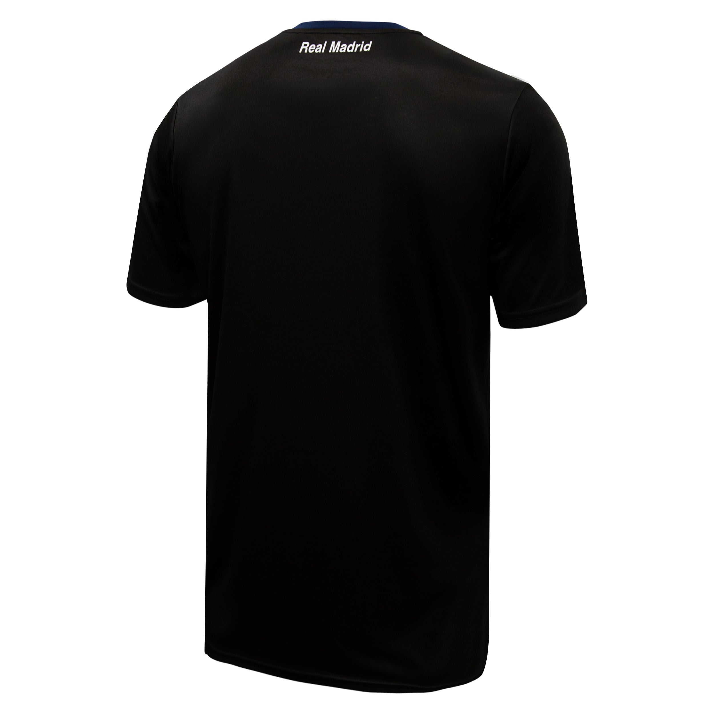 Real Madrid Black T-Shirt Back