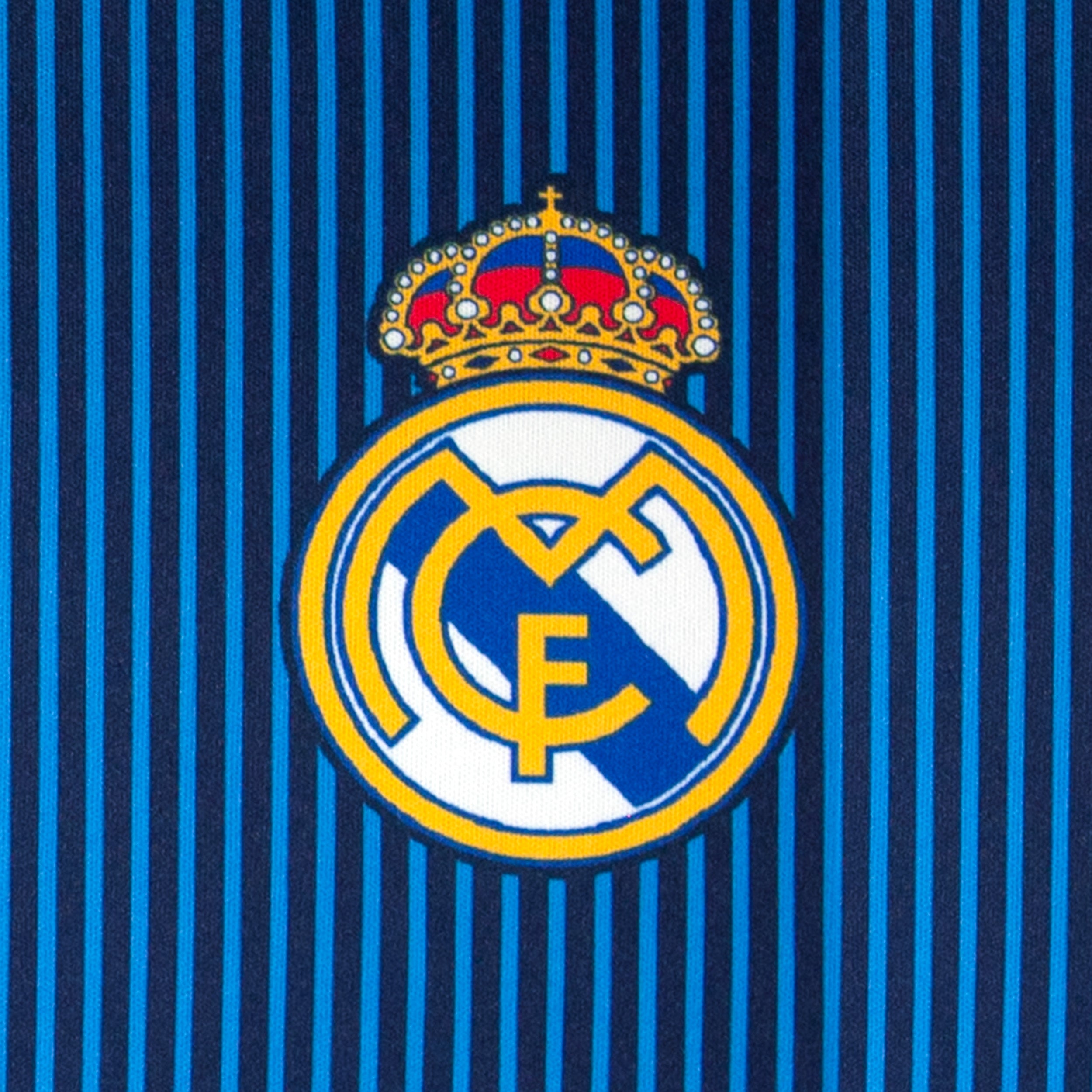 Real Madrid Navy T-Shirt Detail 1