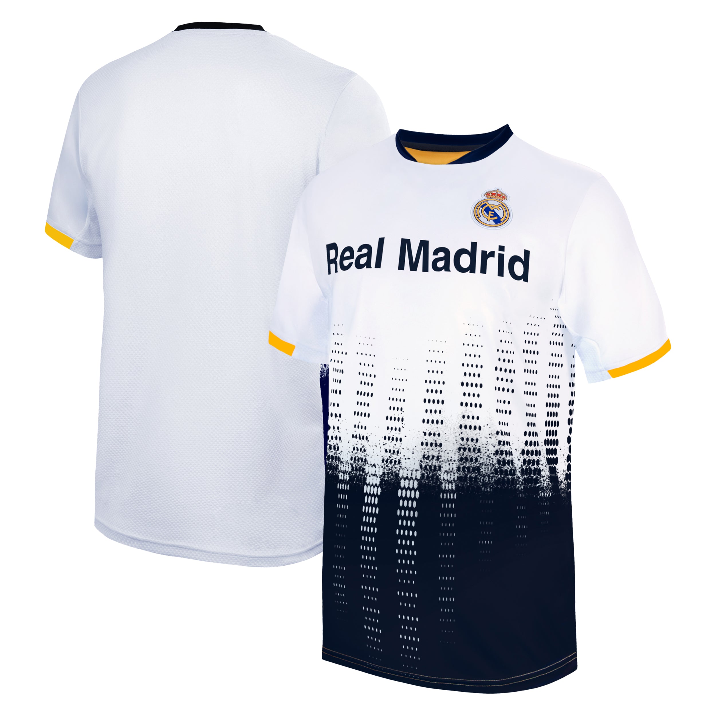 Real Madrid Jersey White Front Back
