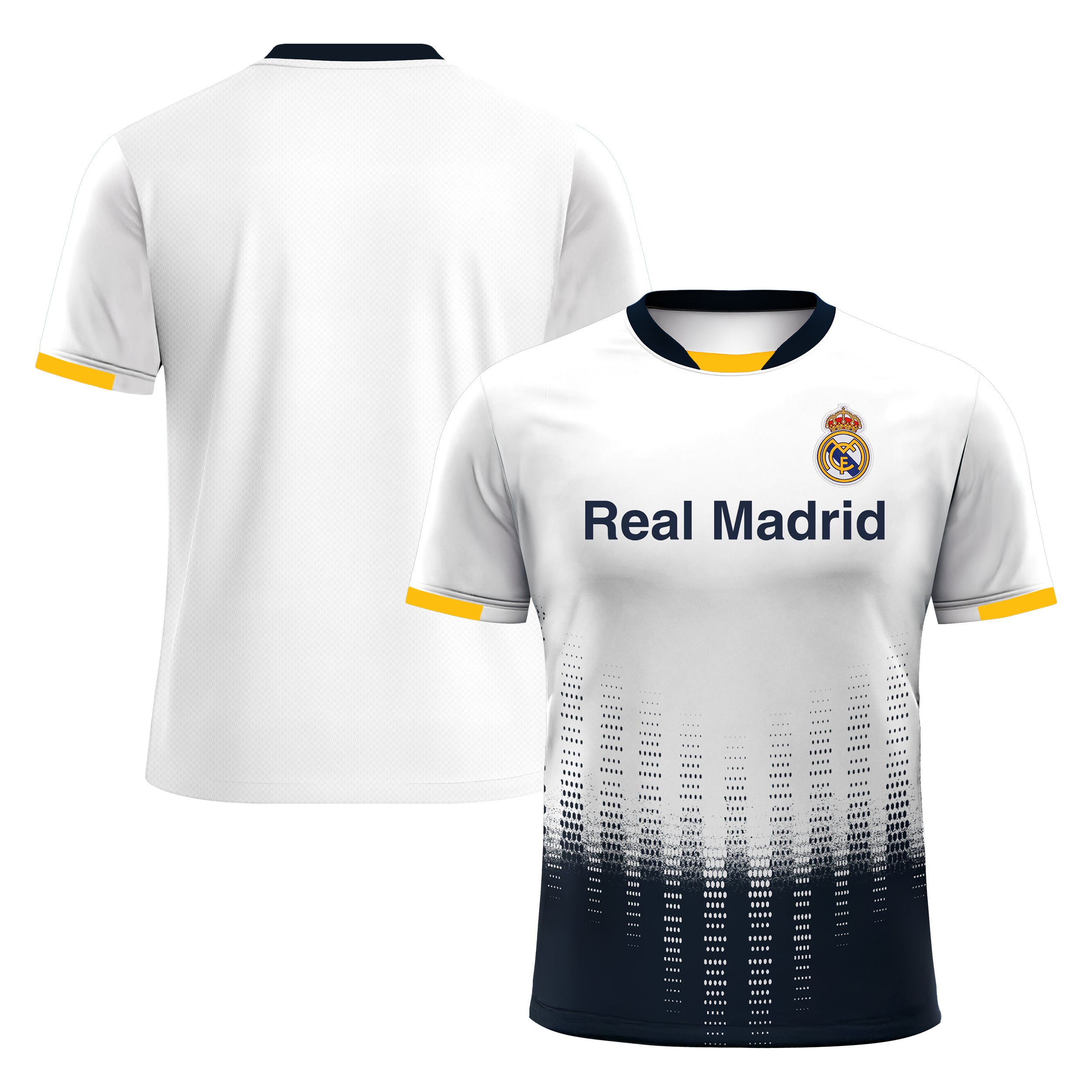 Real Madrid Shirt Front Back