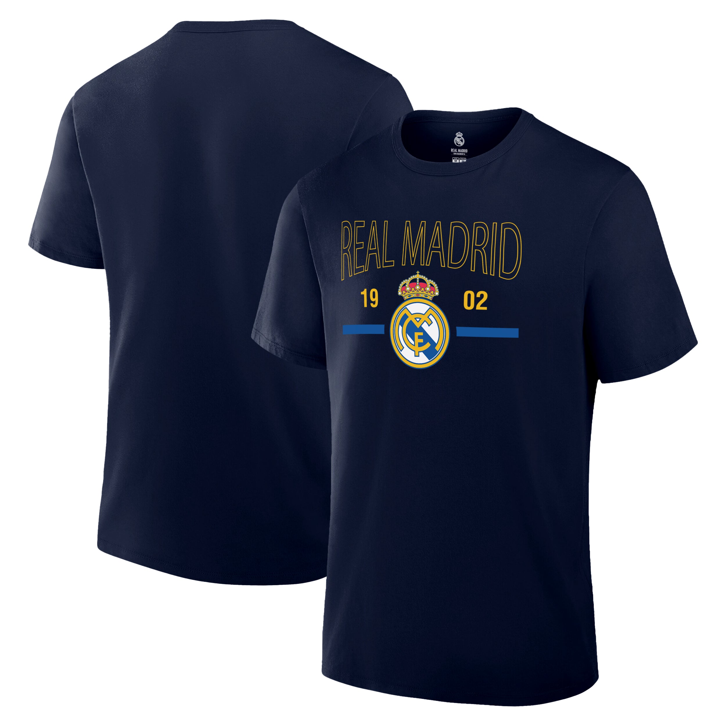 Real Madrid Shirt Front Back