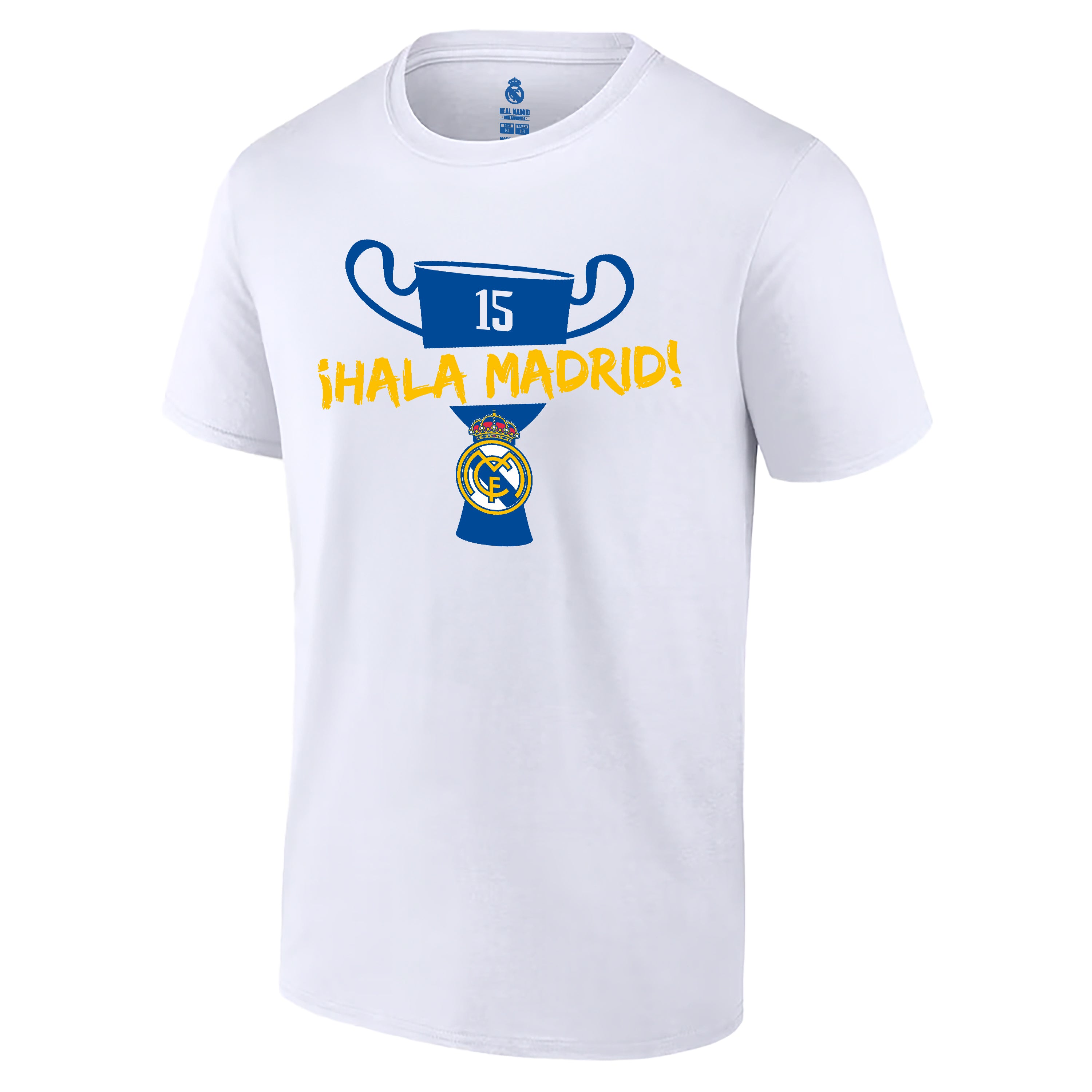 Real Madrid 15 Cups Men's T-Shirt