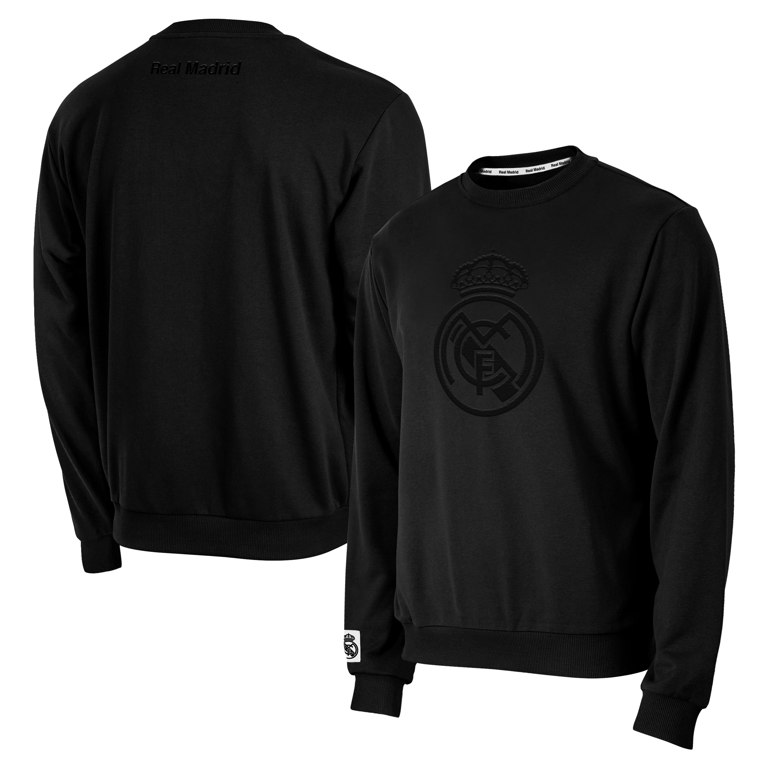 Real Madrid CF Crewneck Front Back