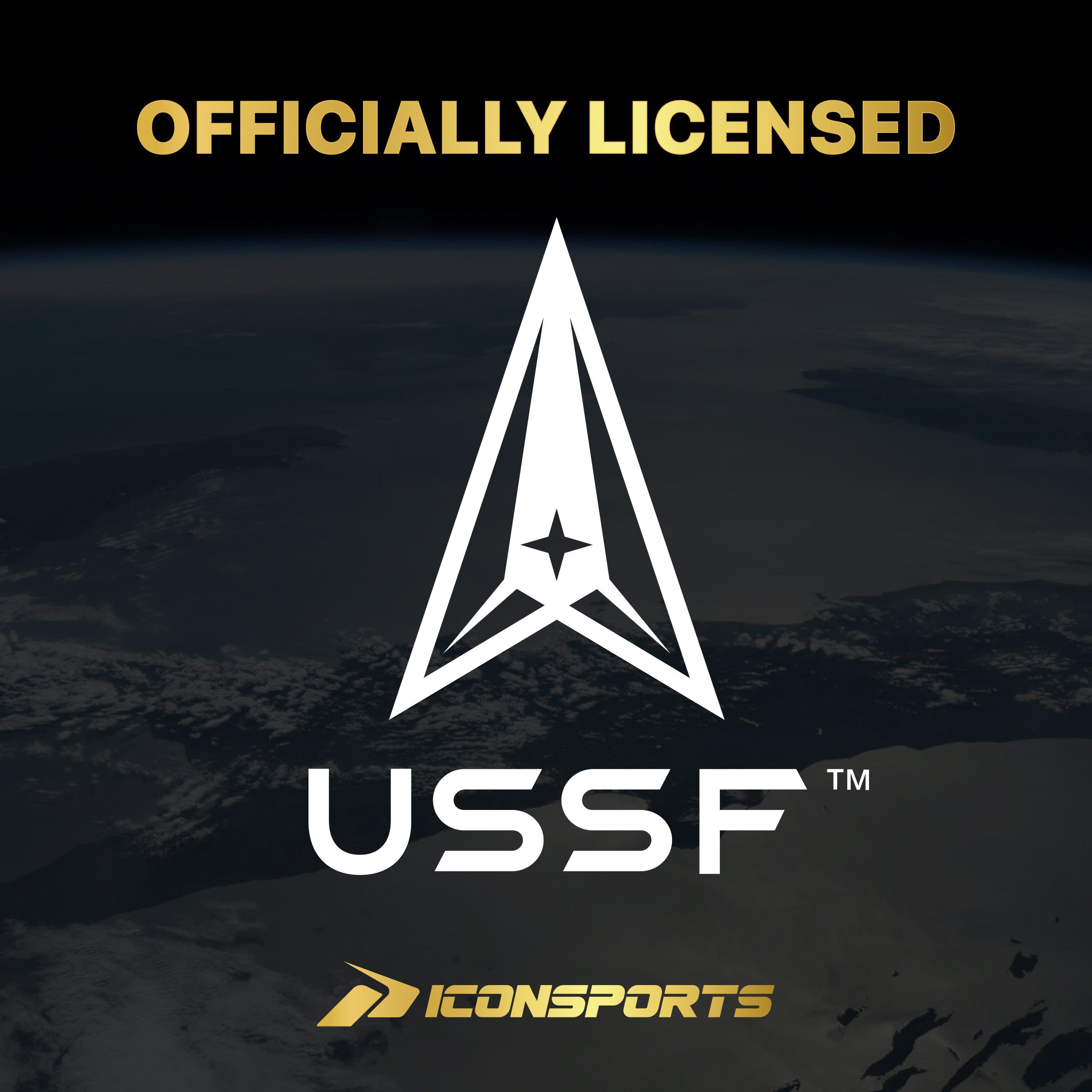 US Space Force T-Shirt Black Detail 2