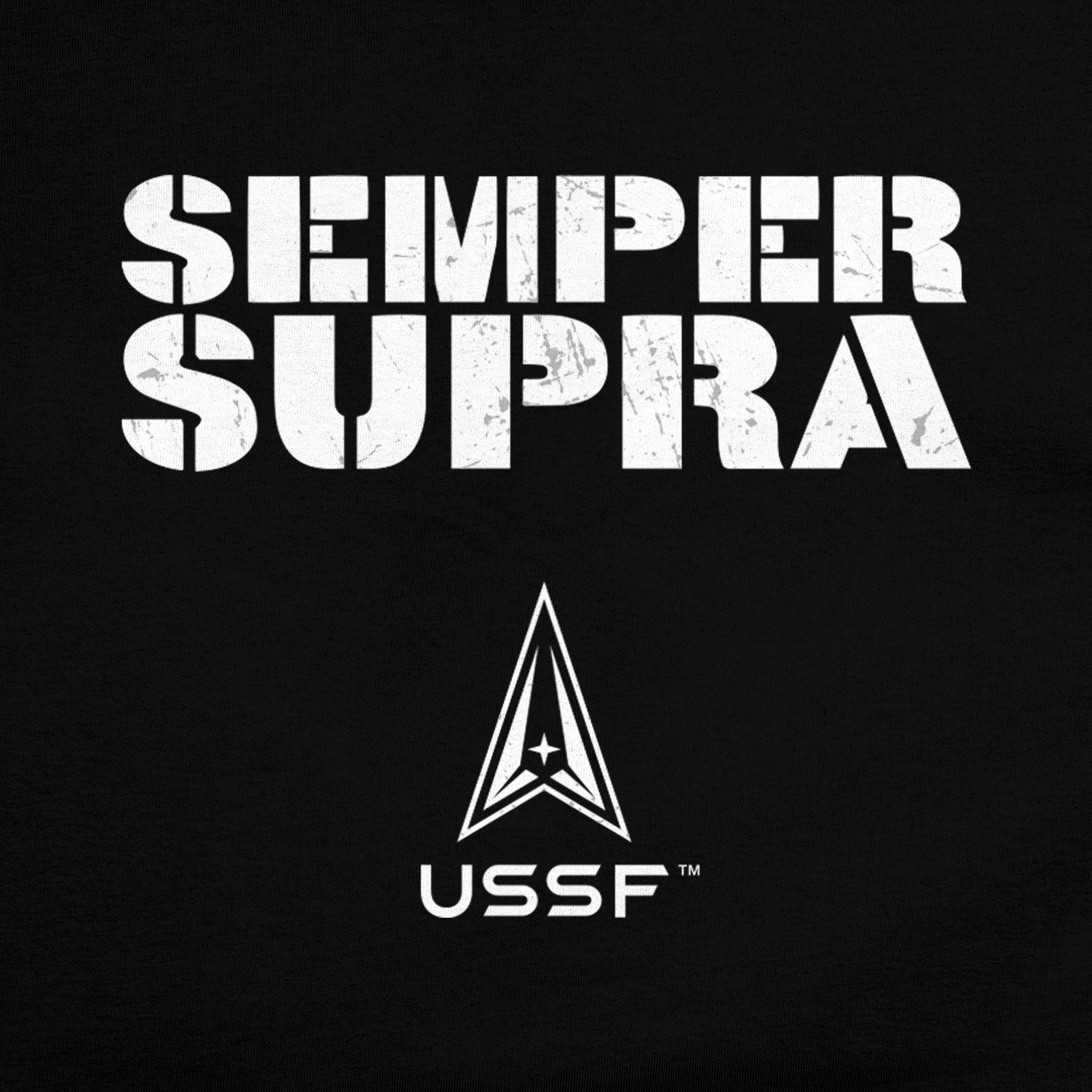 US Space Force T-Shirt Black Detail 1