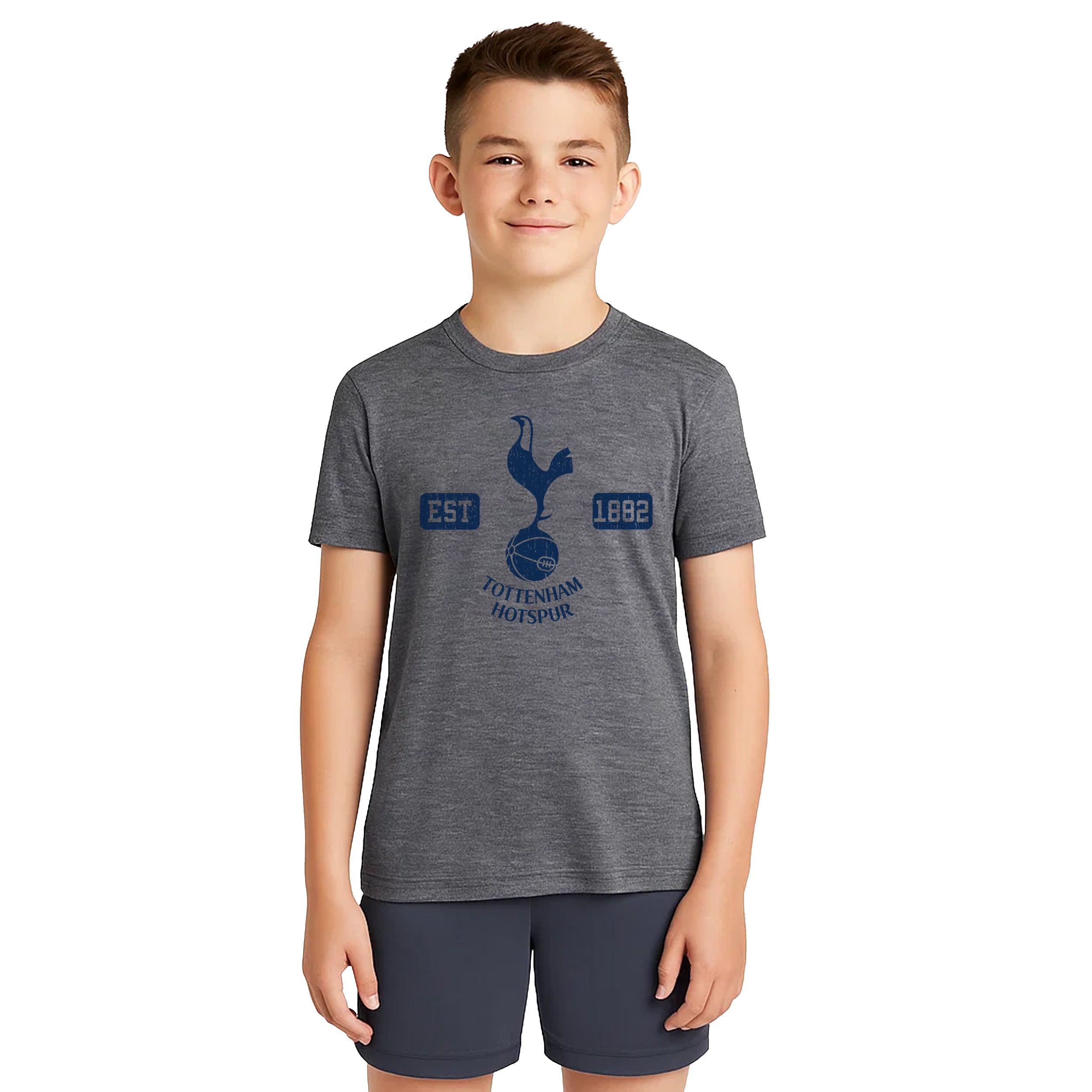 Tottenham Shirt Grey Model