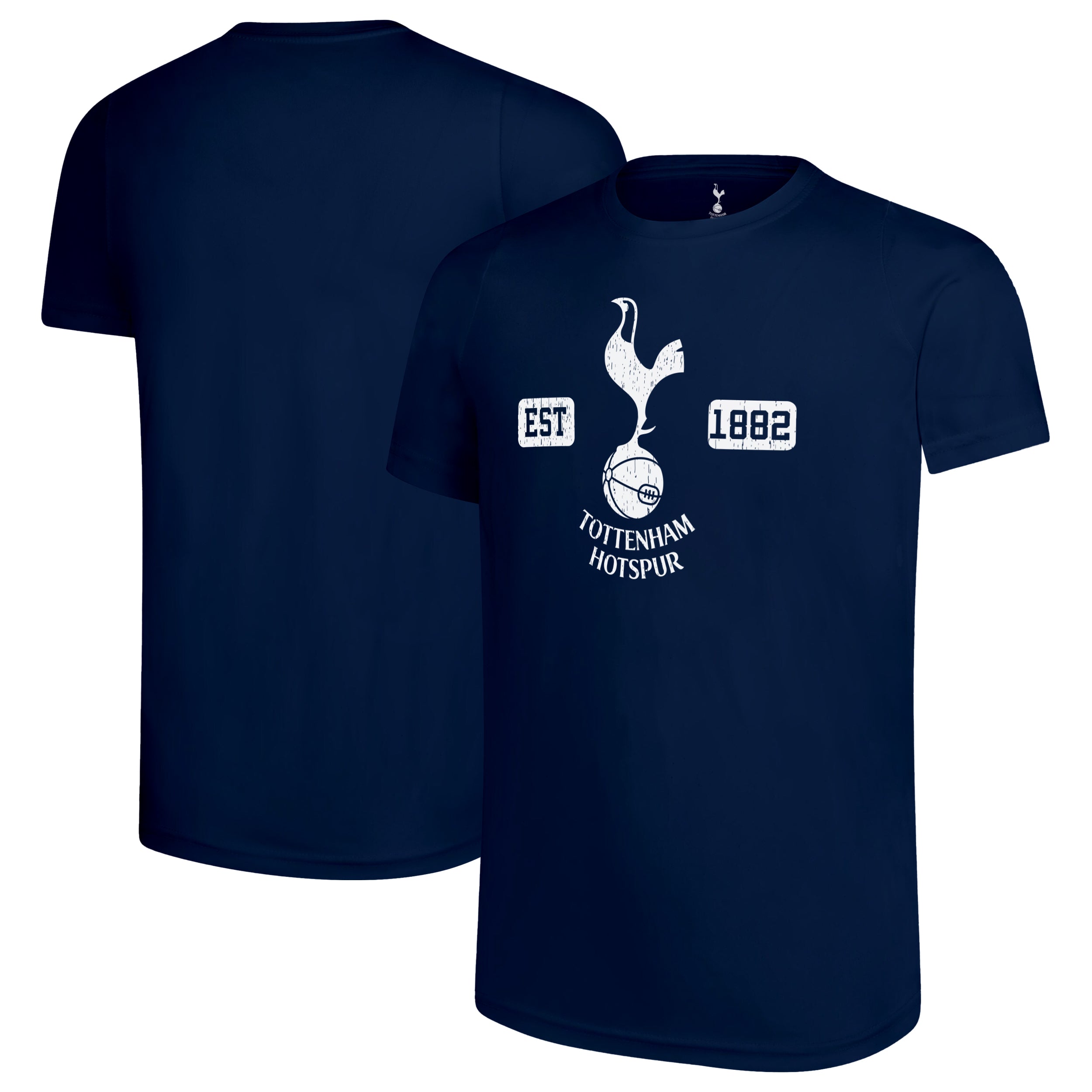 Tottenham Shirt Navy Front Back
