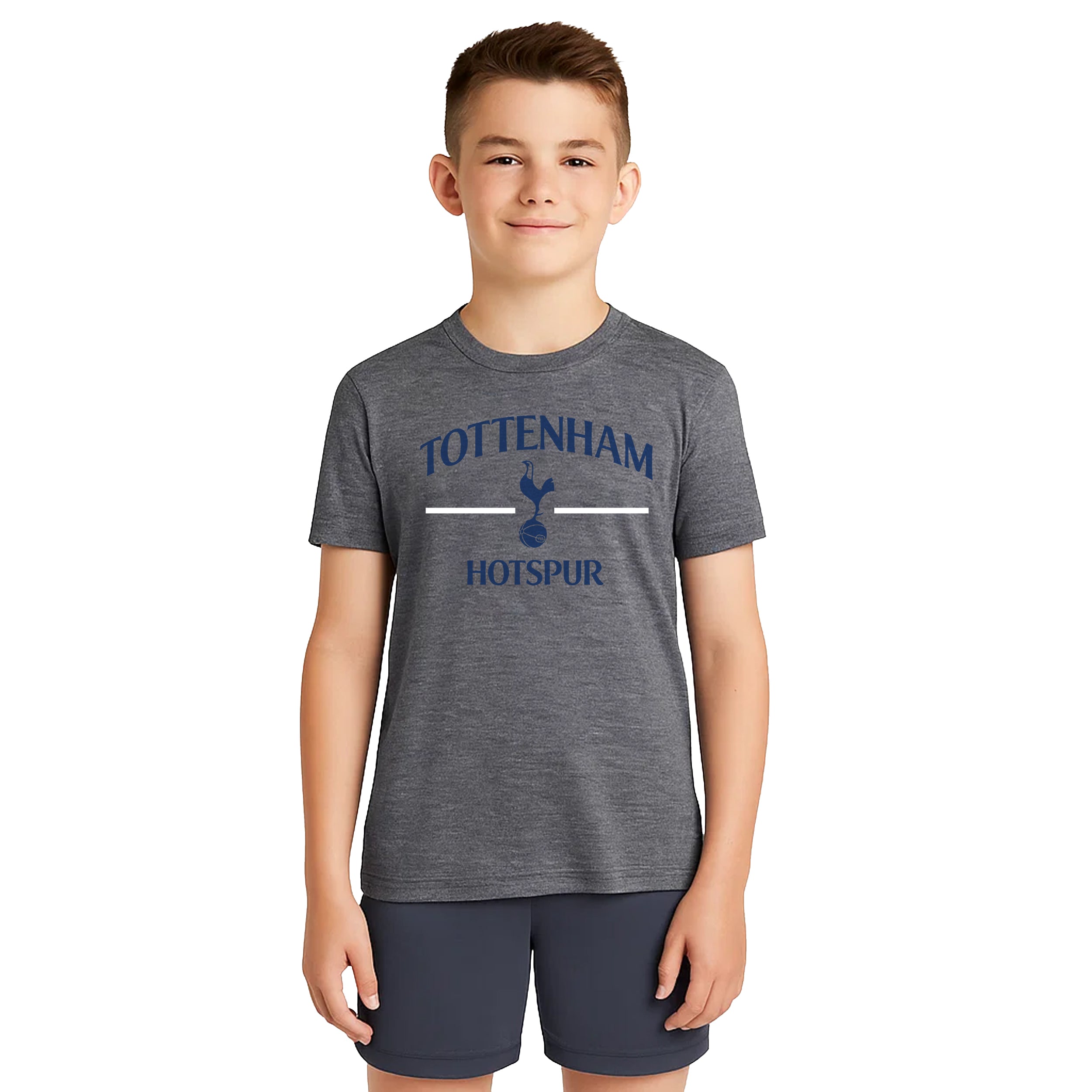 Tottenham Shirt Grey Model