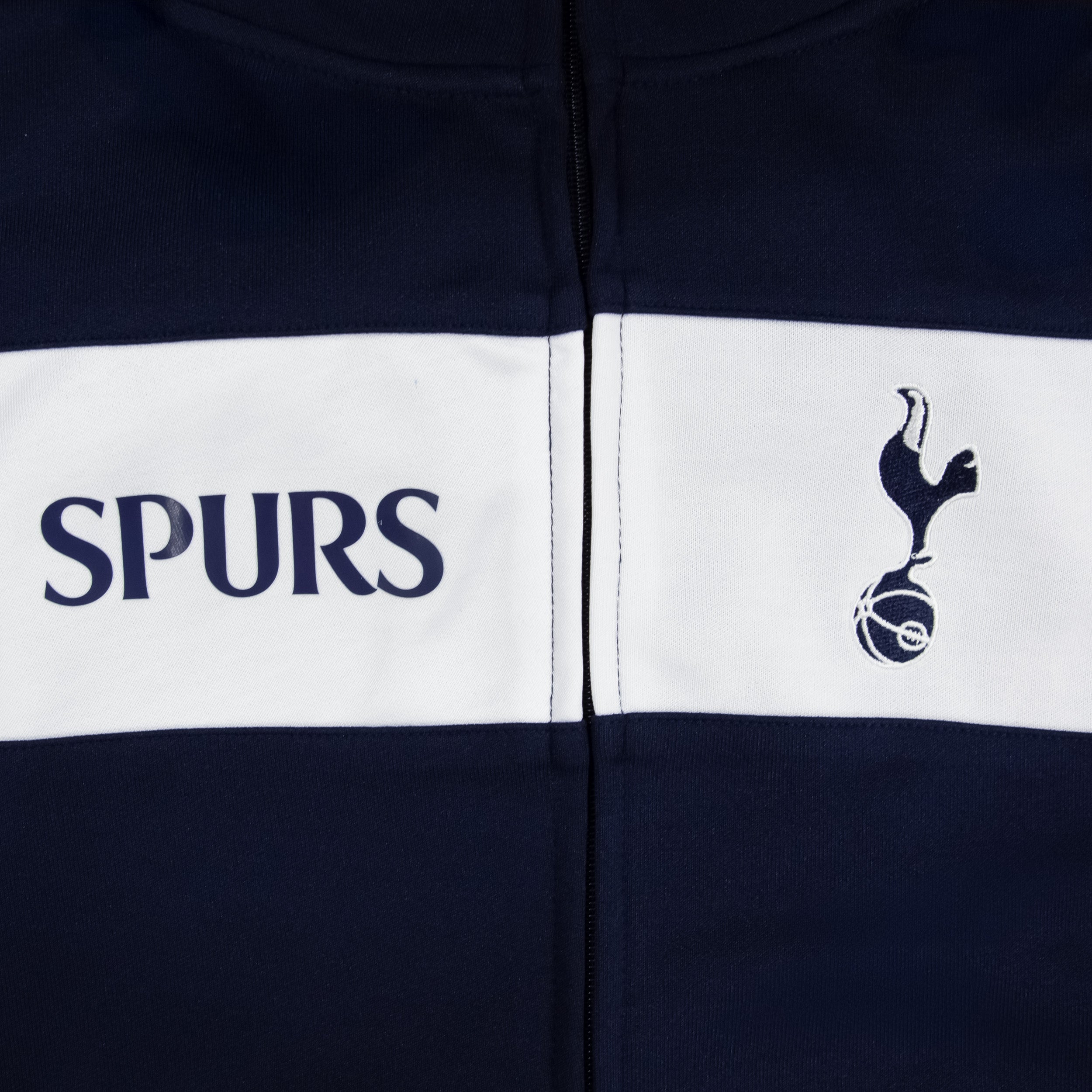 Tottenham Track Jacket Detail 1 Navy