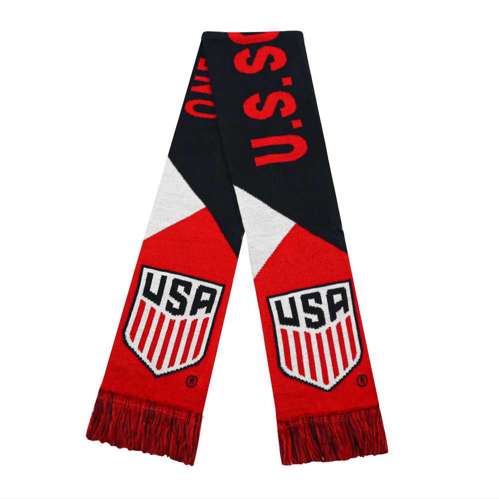 2024 Icon Sports Officially Licensed U.S. Soccer Ultimate Fan Pack - Soccer Bag, Scarf, Jacket & Shirts Value Set